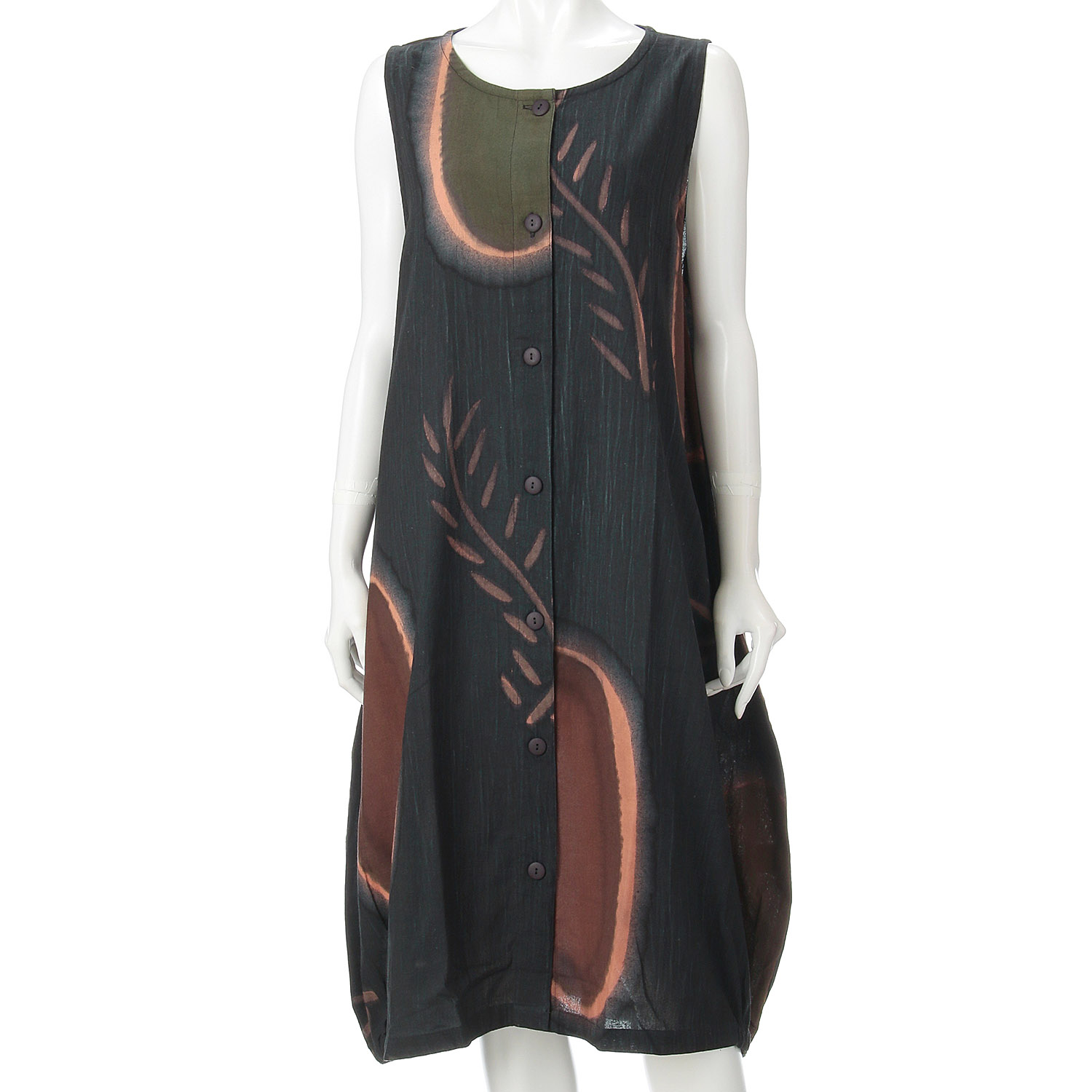 ケトレード 手書き柄ジャンパースカート - 画像5