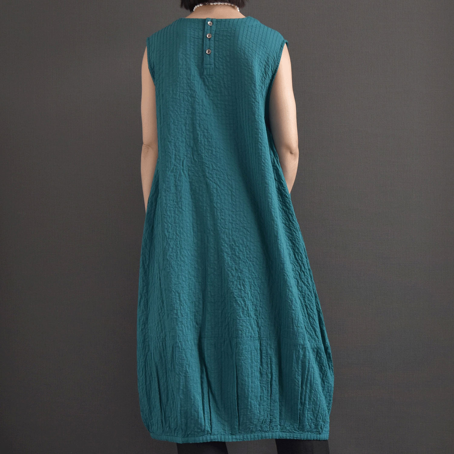 ケトレード 総ピンタックジャンパースカート - 画像9