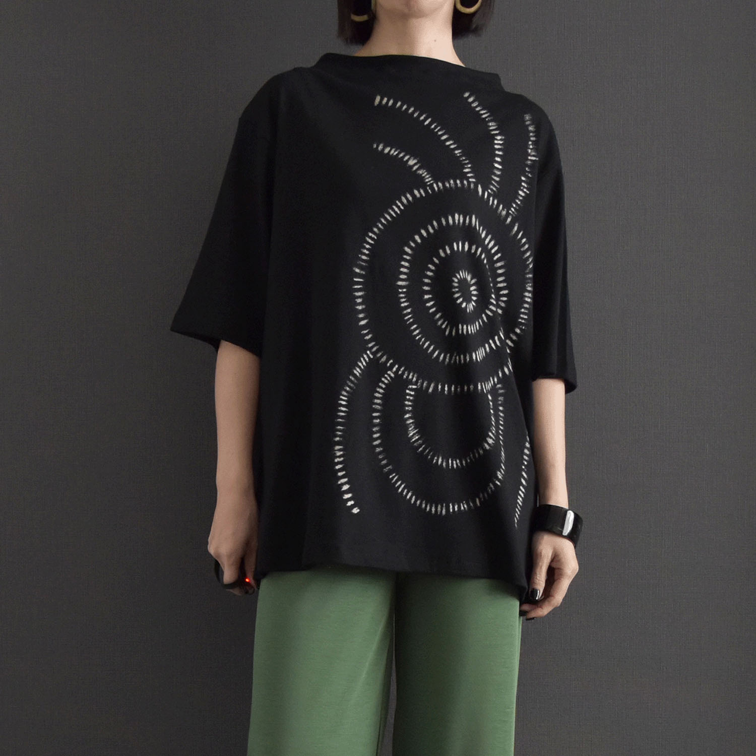 ケトレード 手書き柄トップス - 画像2