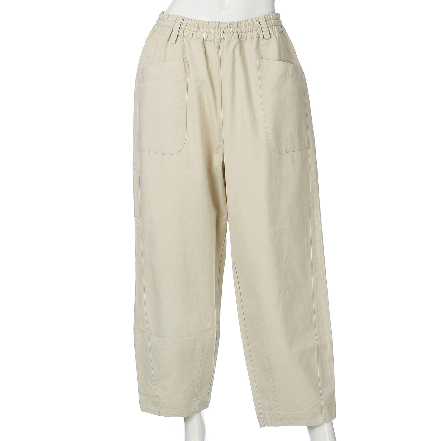 インディゴ ヘビーウォッシュコットンパンツ - 画像2