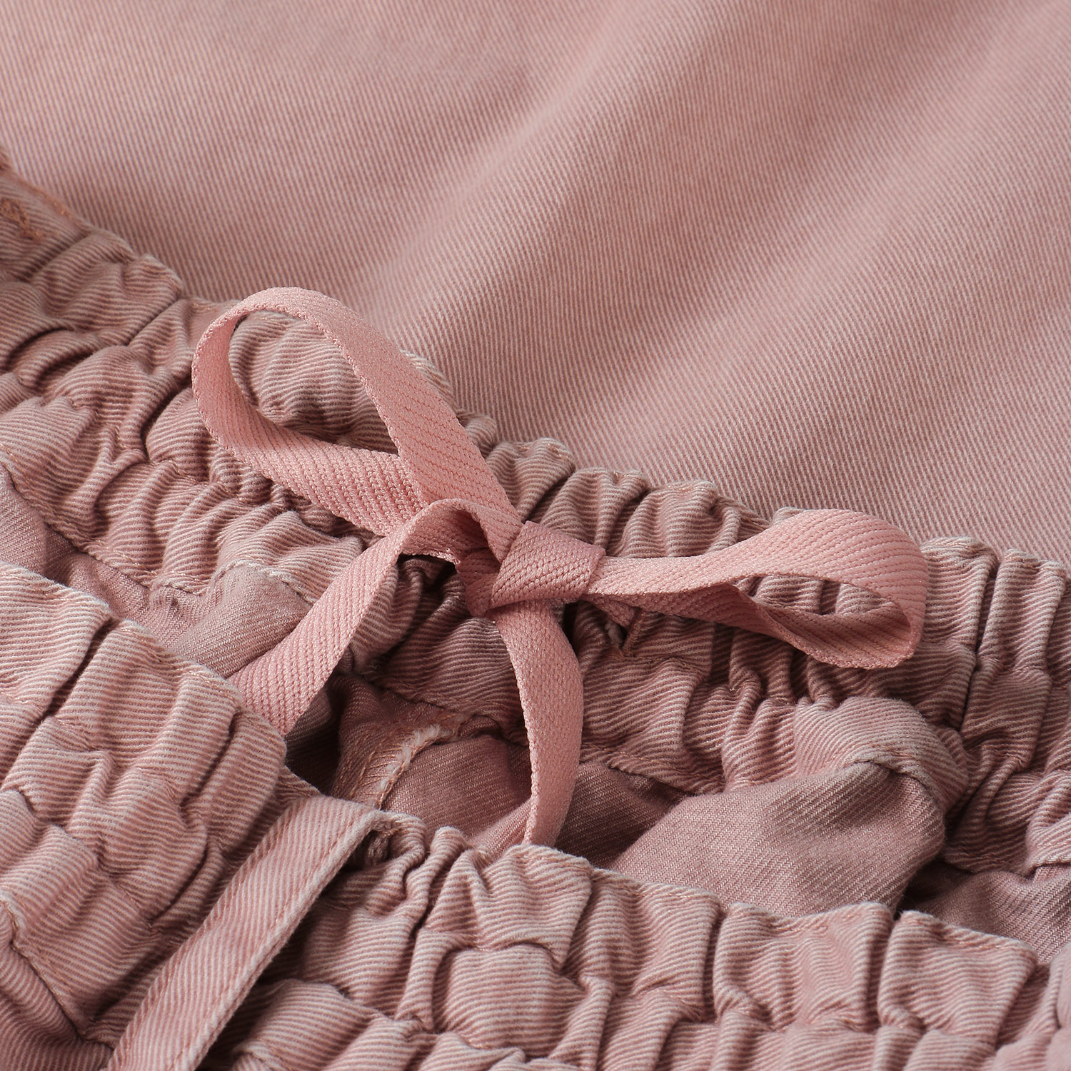 インディゴ ヘビーウォッシュコットンパンツ - 画像7