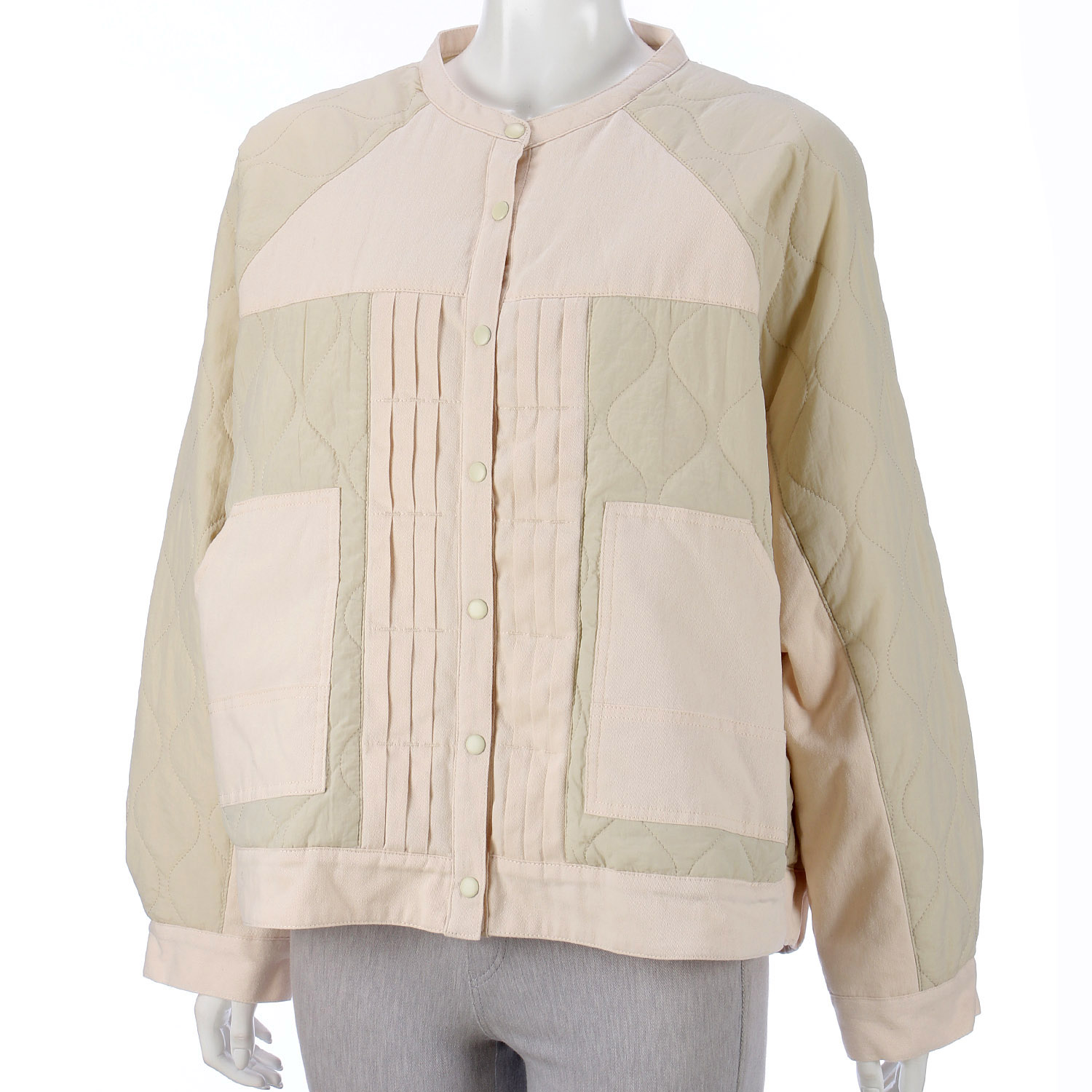 【LUPILIEN】キルティングドルマンブルゾン - 画像8