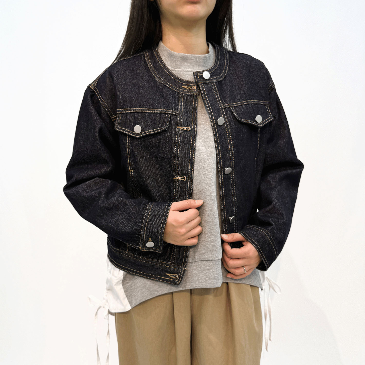 MAKITO ノーカラーBIGGジャン - 画像6