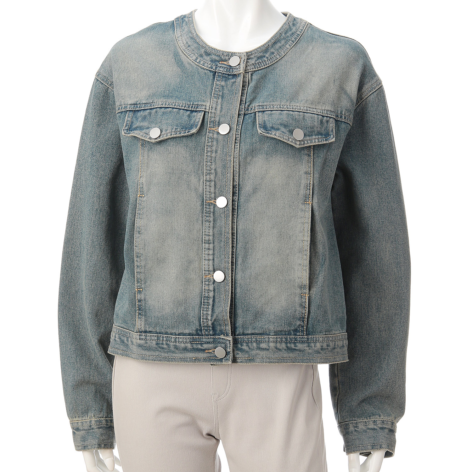 MAKITO ノーカラーBIGGジャン - 画像1