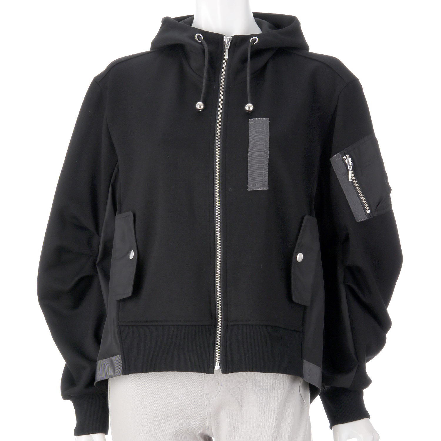 ダンボール配色フードジャケット - 画像7