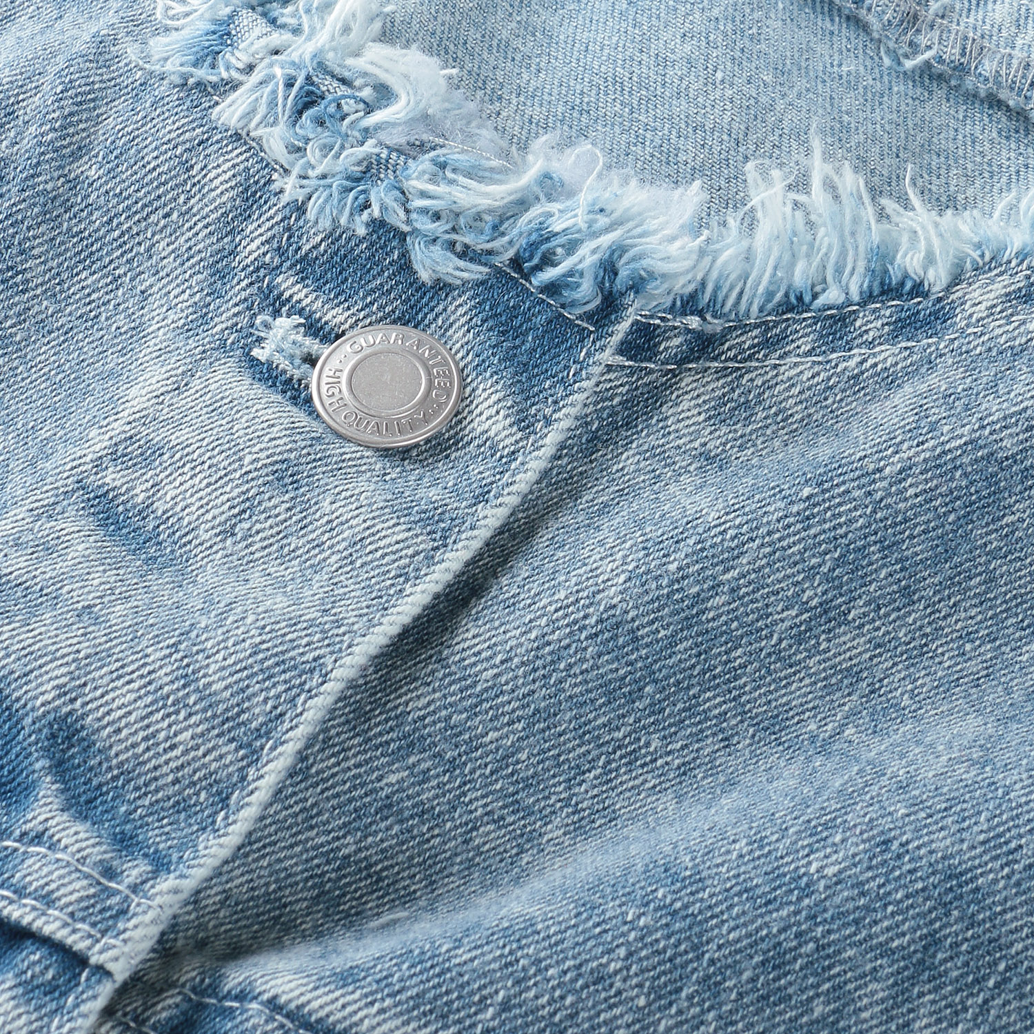 ノーカラーフリンジデニム - 画像13