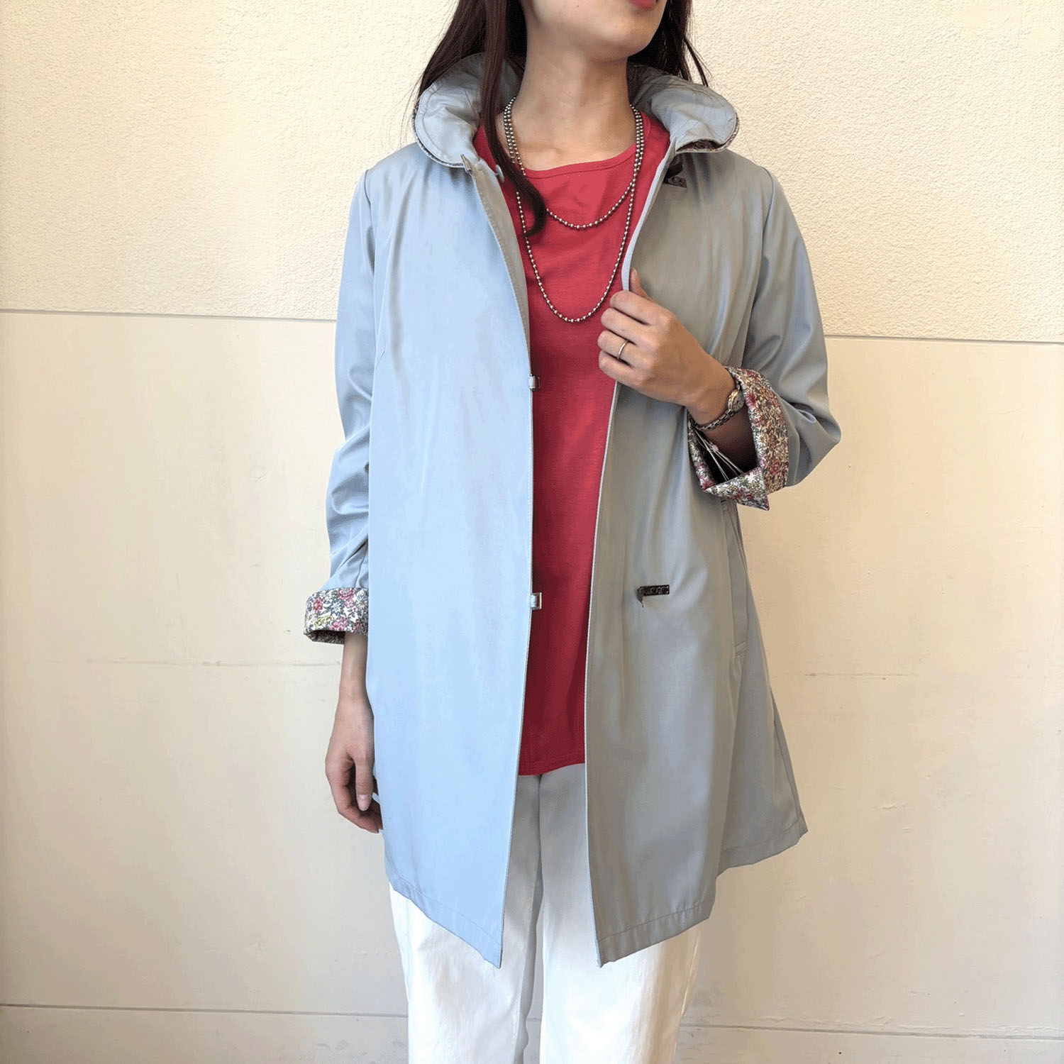 ボンディングライナー付コート - 画像1