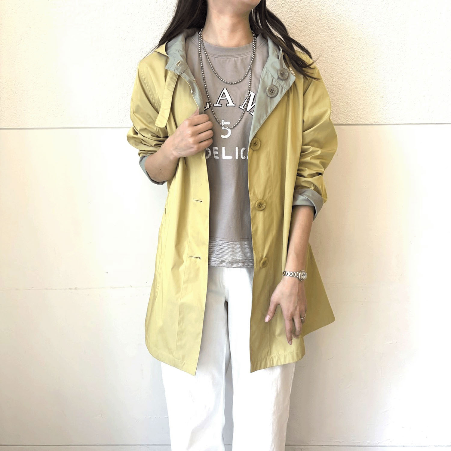 ダブルフェイスリバーシブルコート