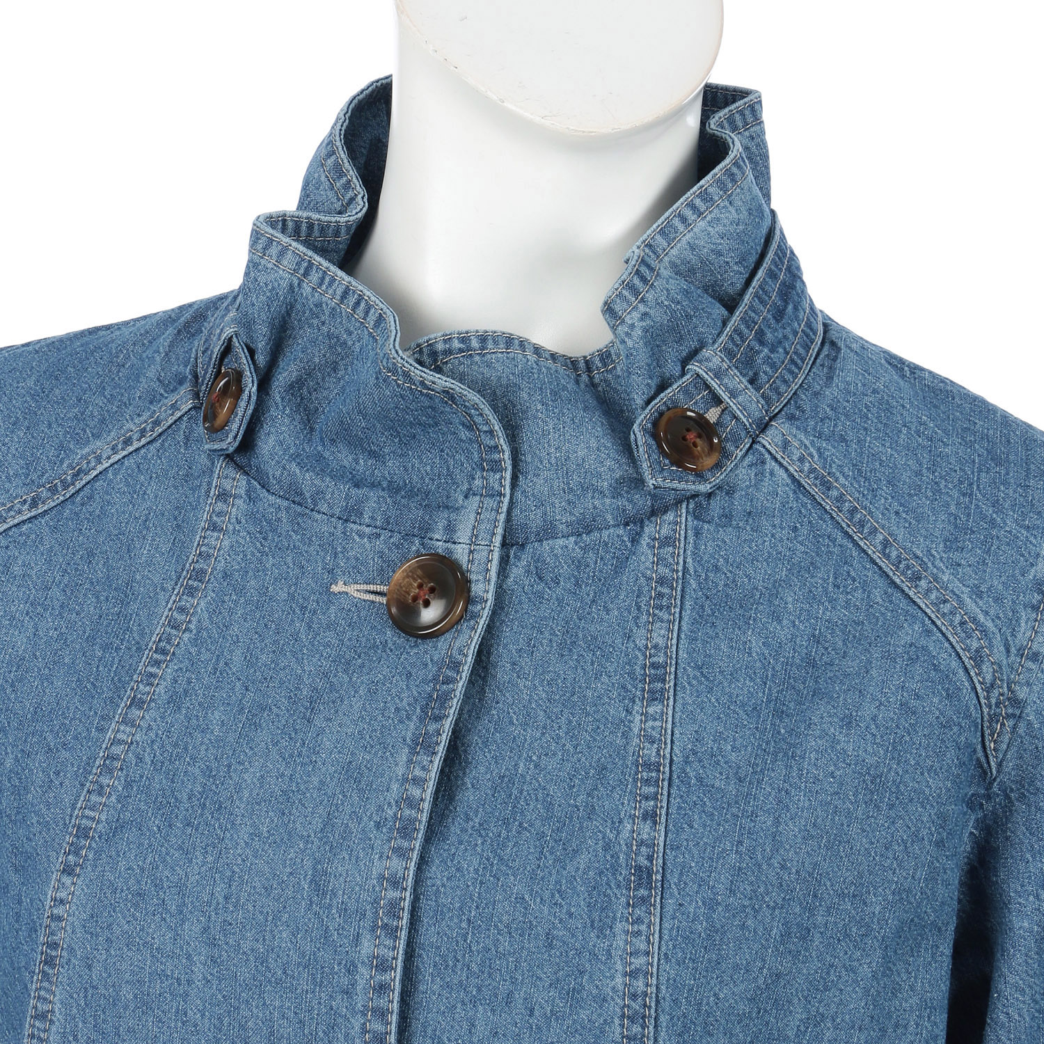 デニムバージャケット - 画像4