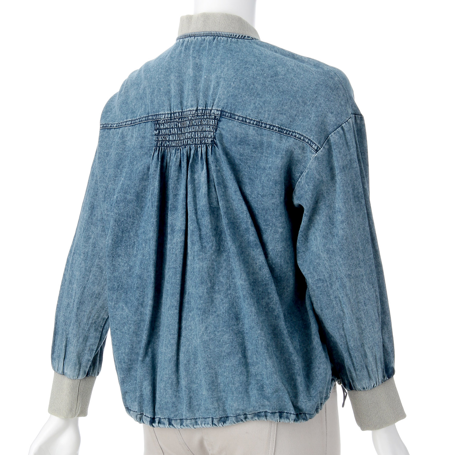 ウォッシュデニムジャケット - 画像3