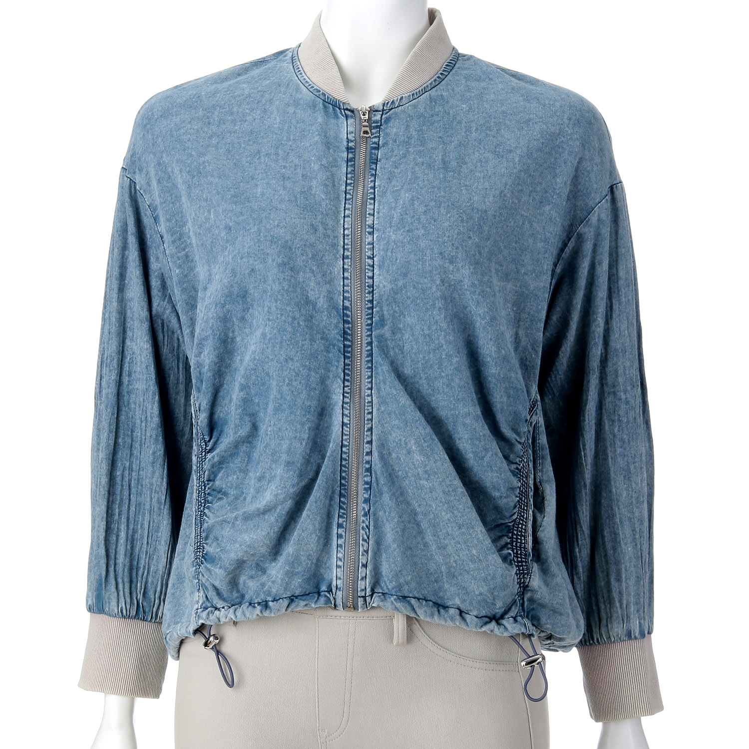 ウォッシュデニムジャケット - 画像1