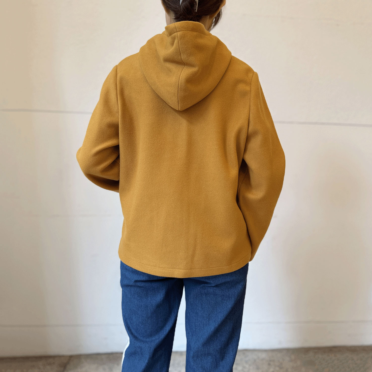 ウール調フェルトジャケット - 画像2