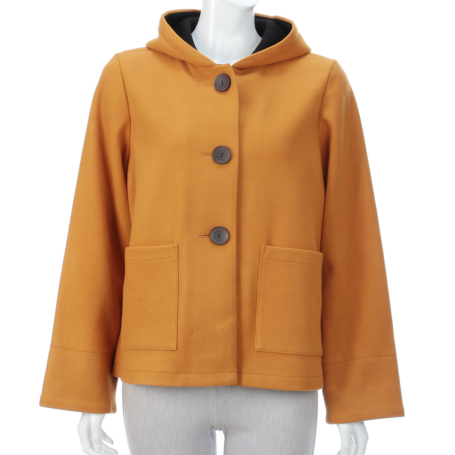 ウール調フェルトジャケット - 画像8