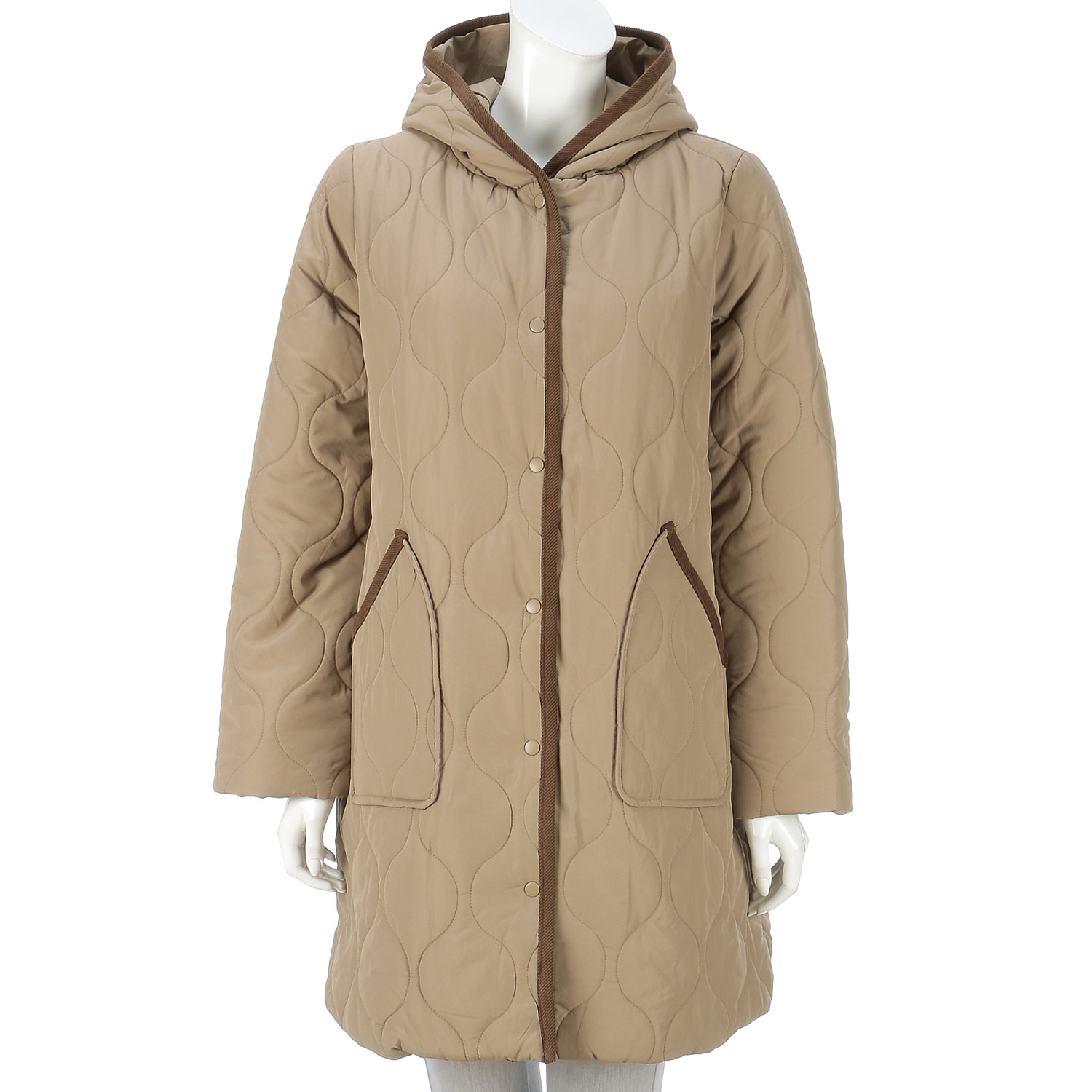 中綿キルトコート - 画像4