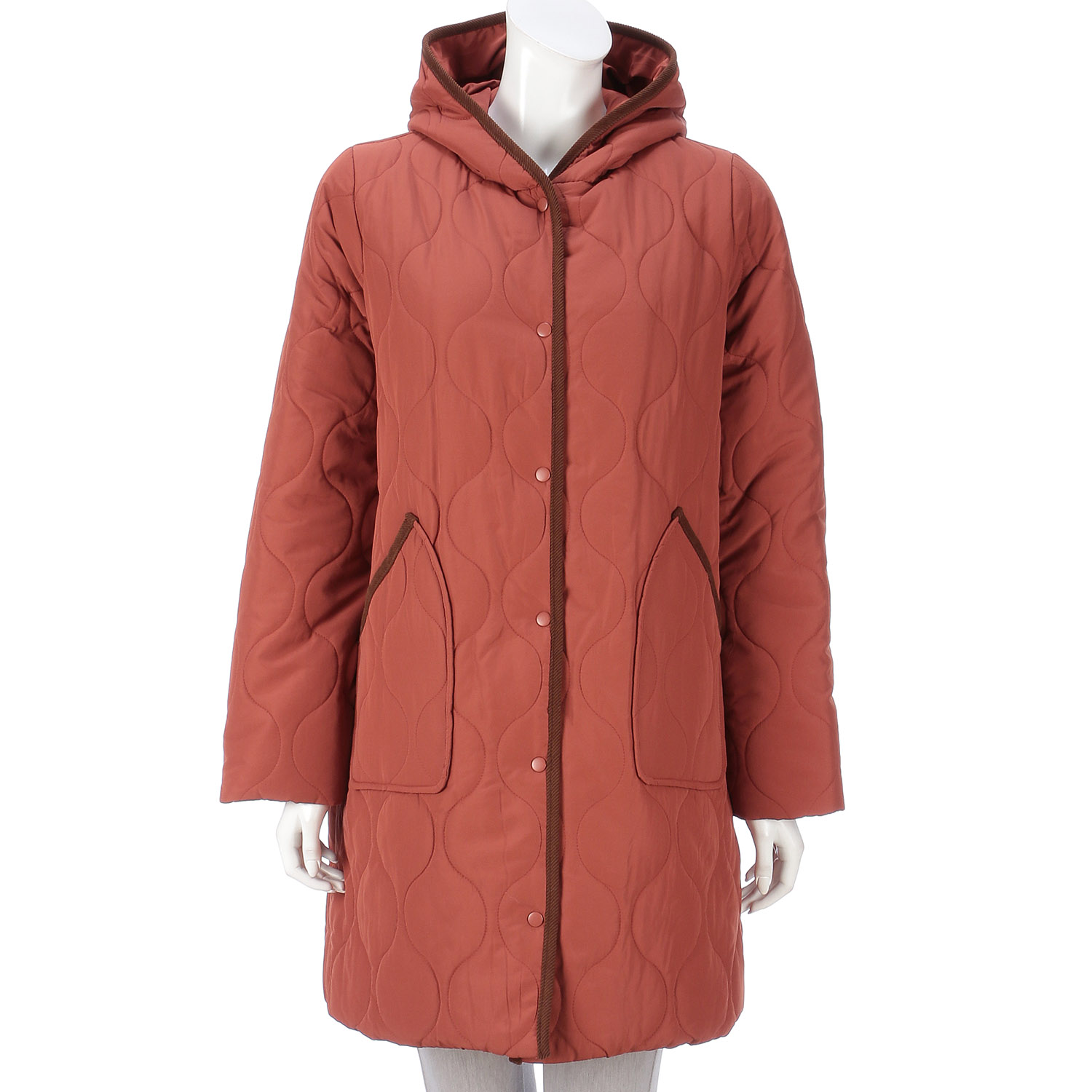 中綿キルトコート - 画像6