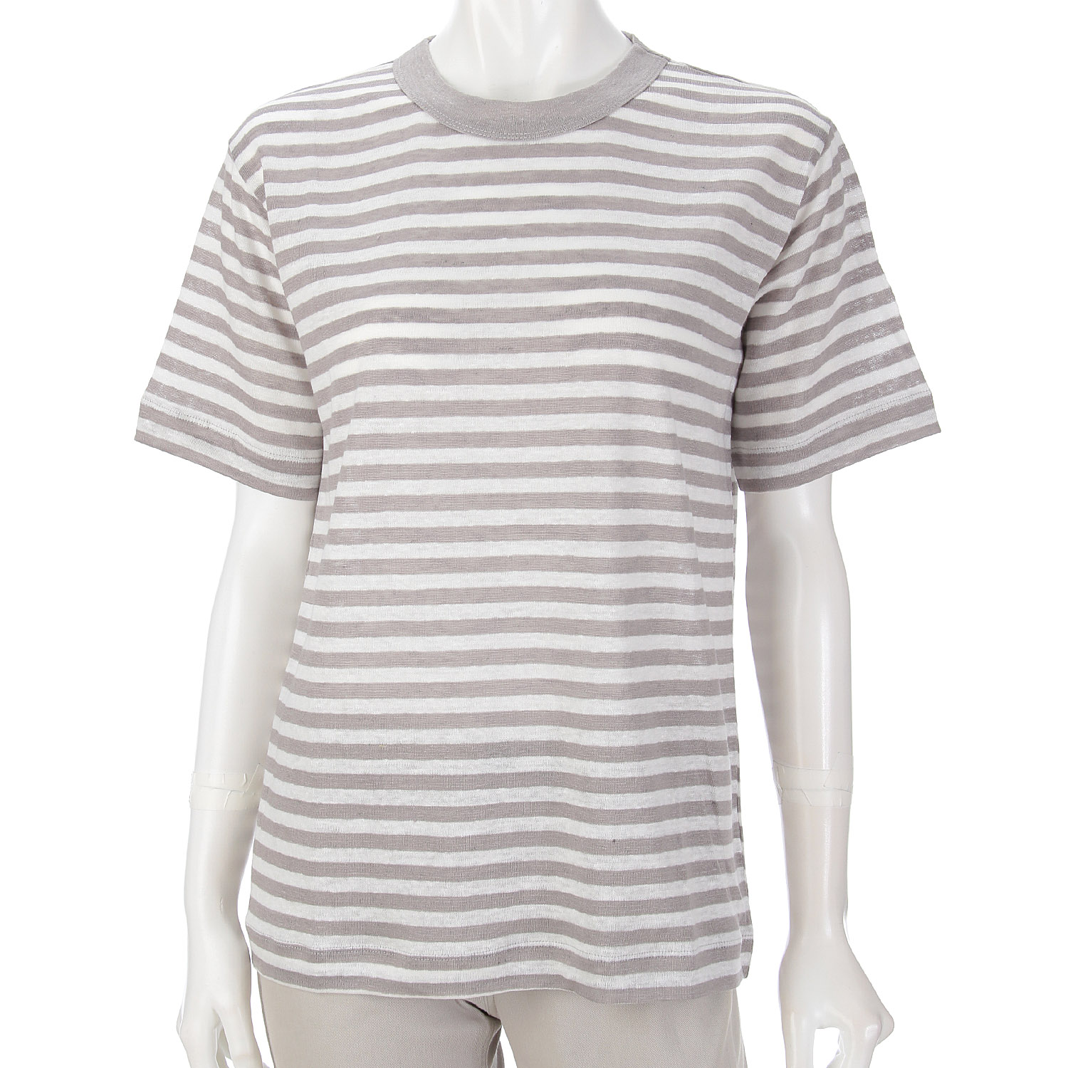 mao made ハーフスリーブスタンダード細しましまTEE - 画像5