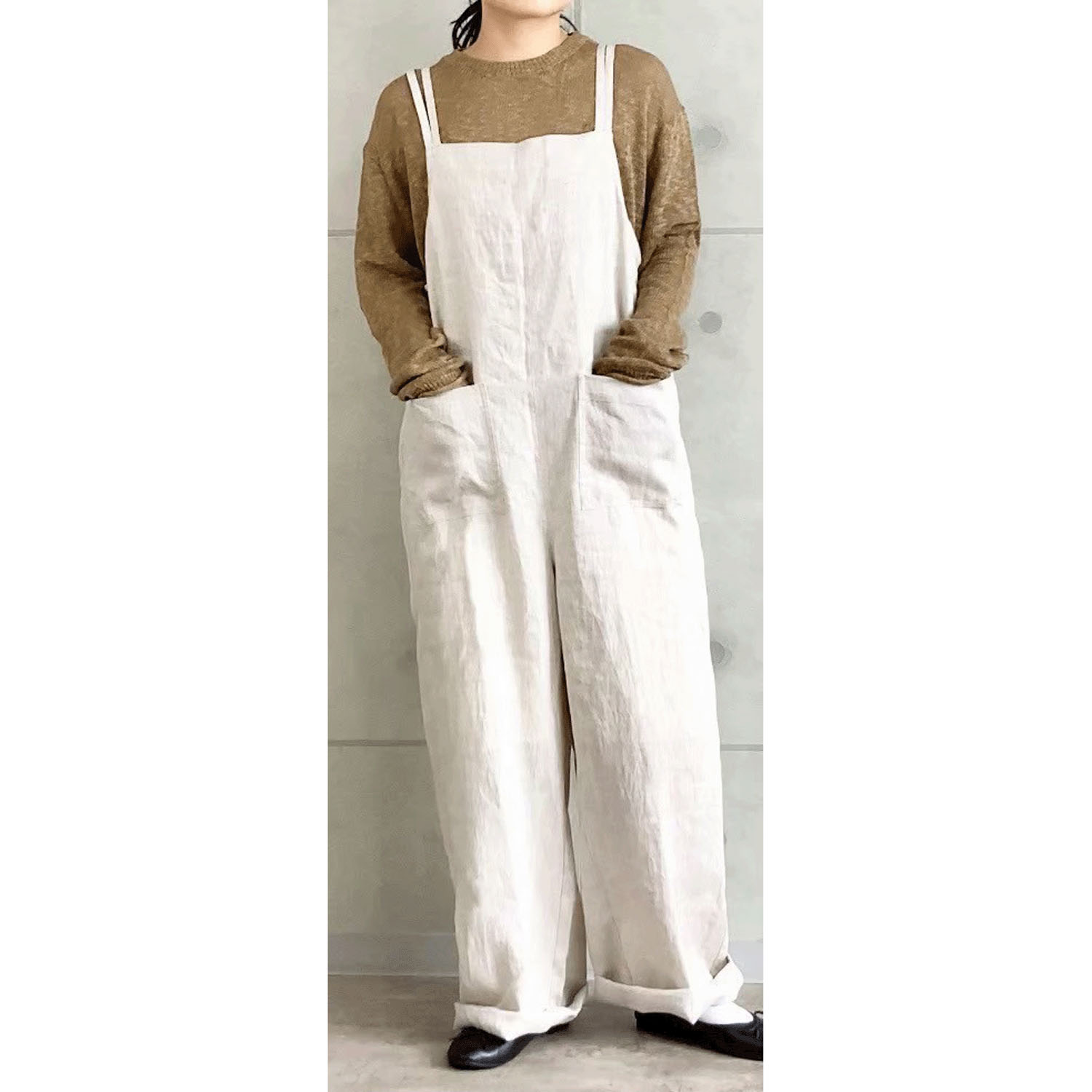 【Insta Live】AUG リネンリボンサロペ - 画像3