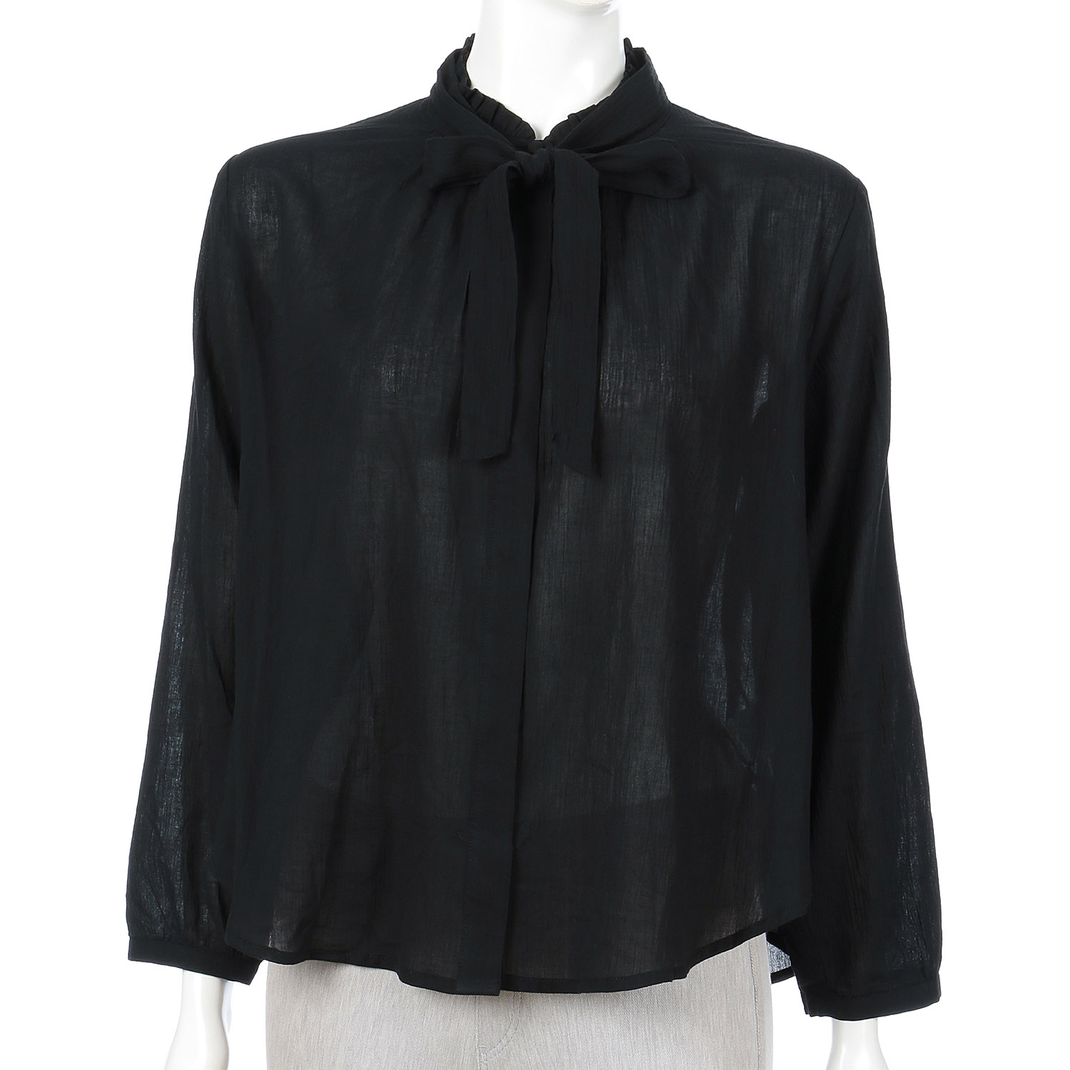 【Insta Live】le ciel コットンシフォンブラウス - 画像2