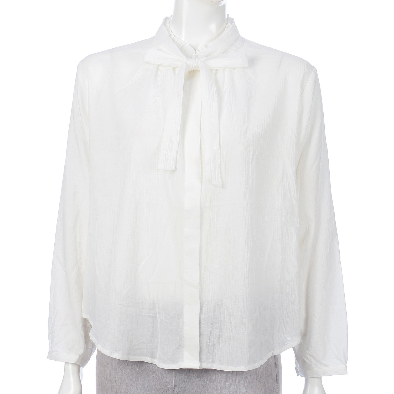 【Insta Live】le ciel コットンシフォンブラウス - 画像6