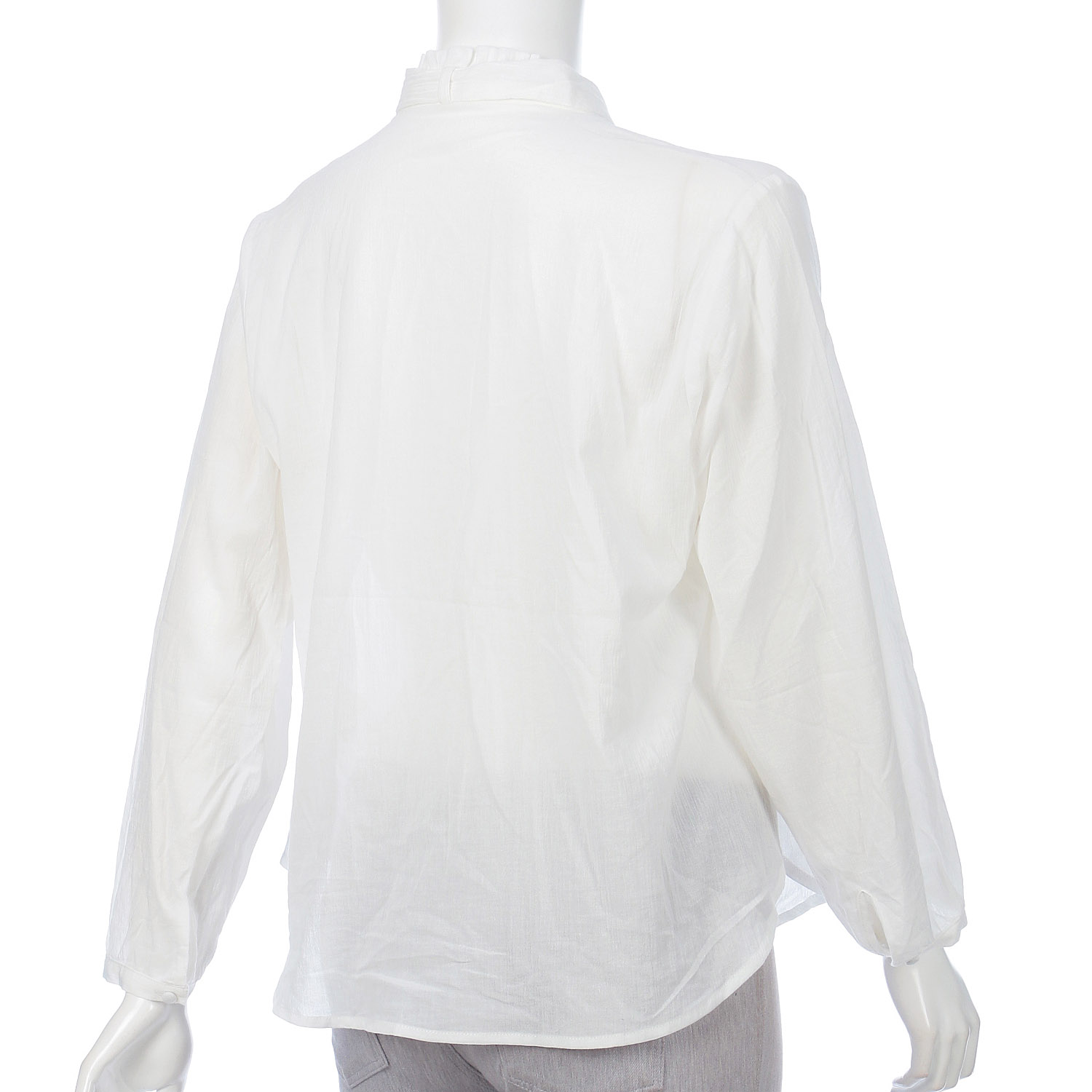 【Insta Live】le ciel コットンシフォンブラウス - 画像7