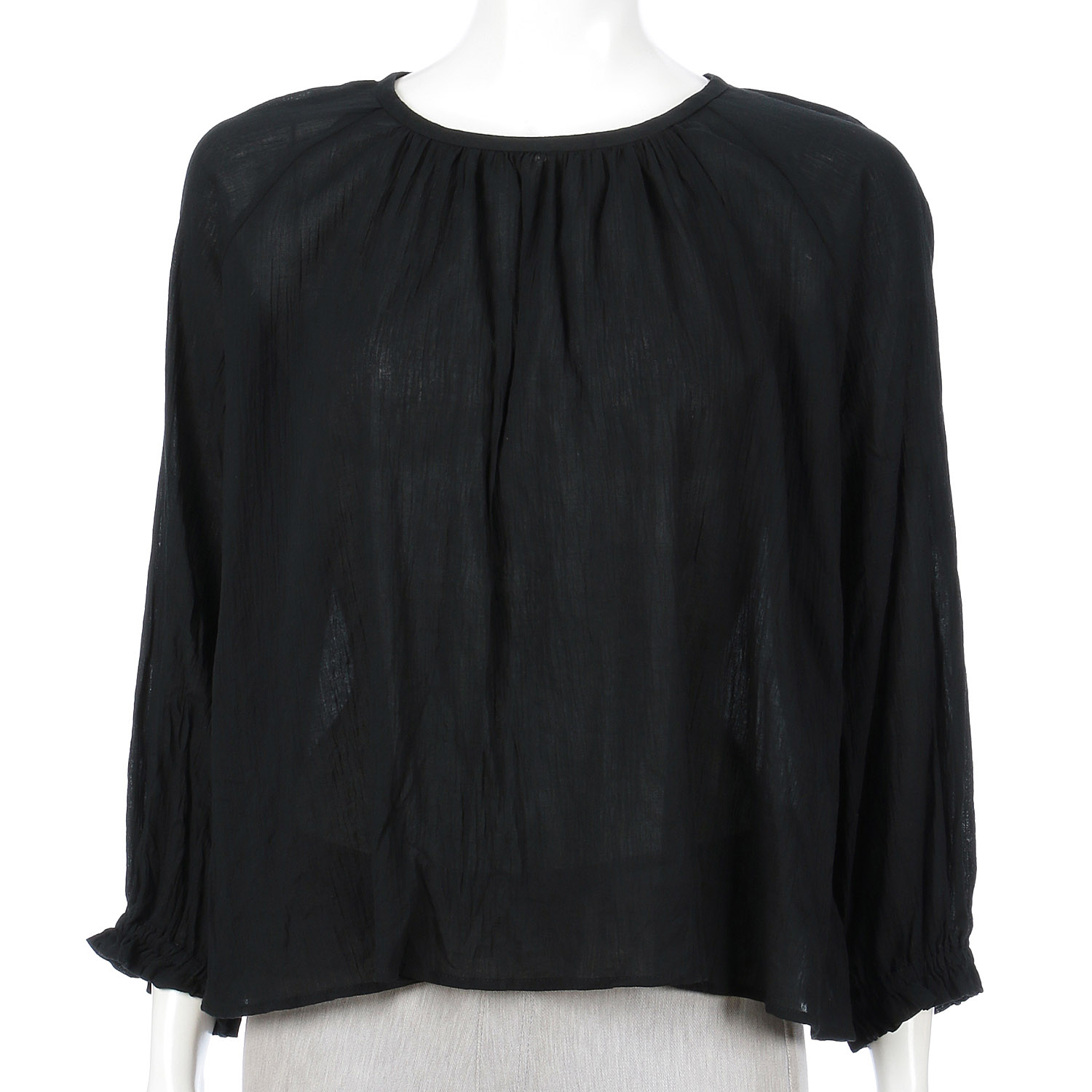 【Insta Live】le ciel コットンシフォンブラウス - 画像5