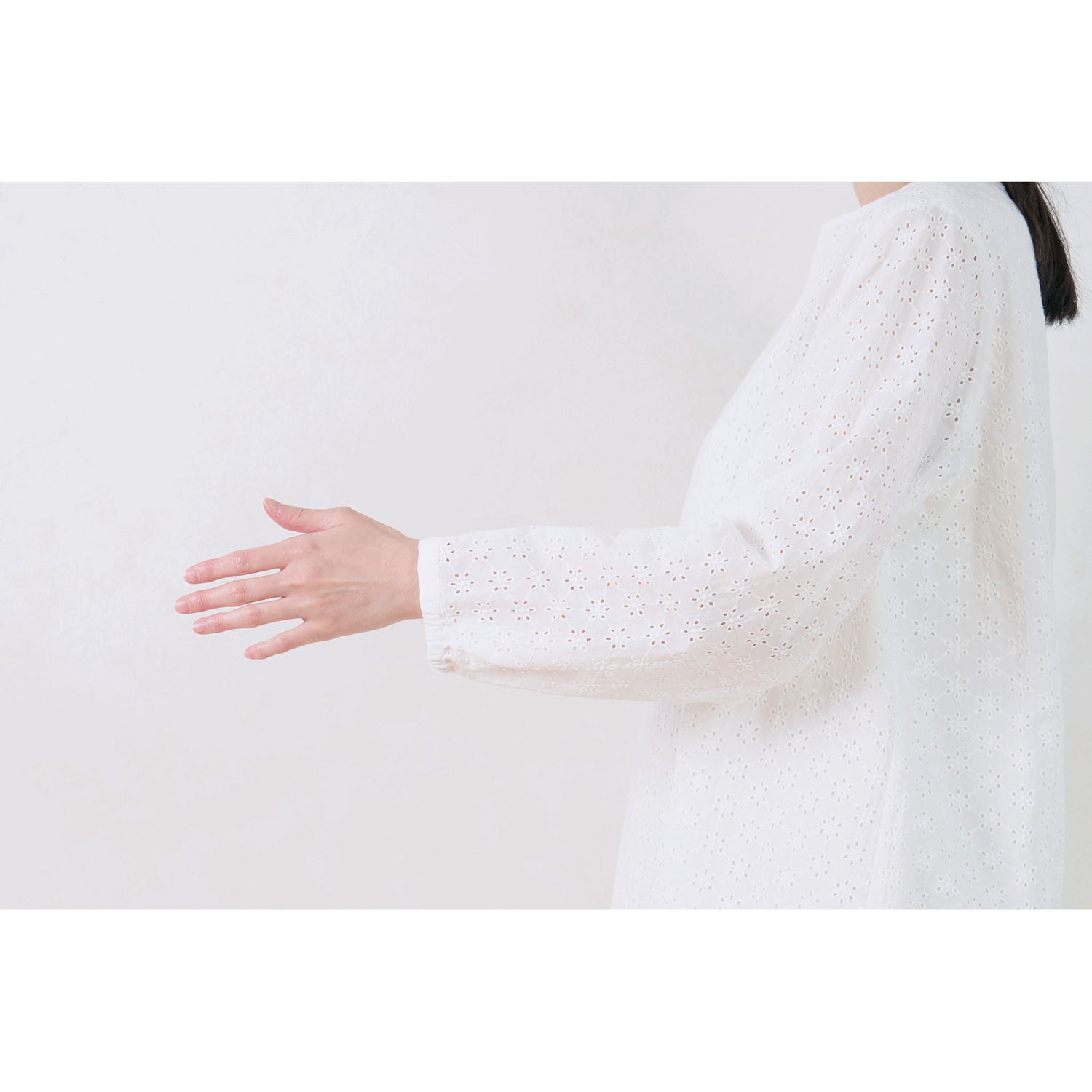 【Insta Live】le ciel 小花レースブラウス - 画像6