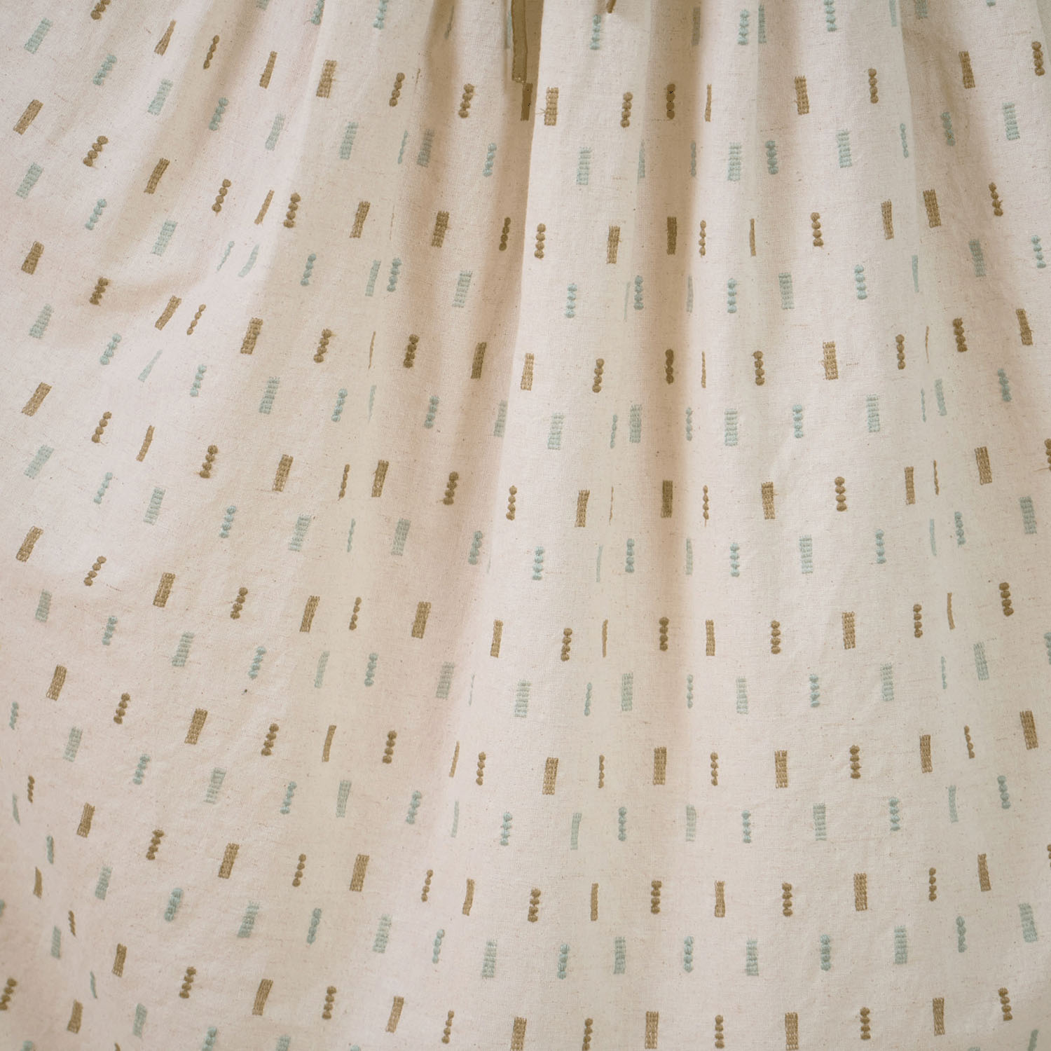 le ciel ダンガリーマルトシカク刺繍スカート - 画像10