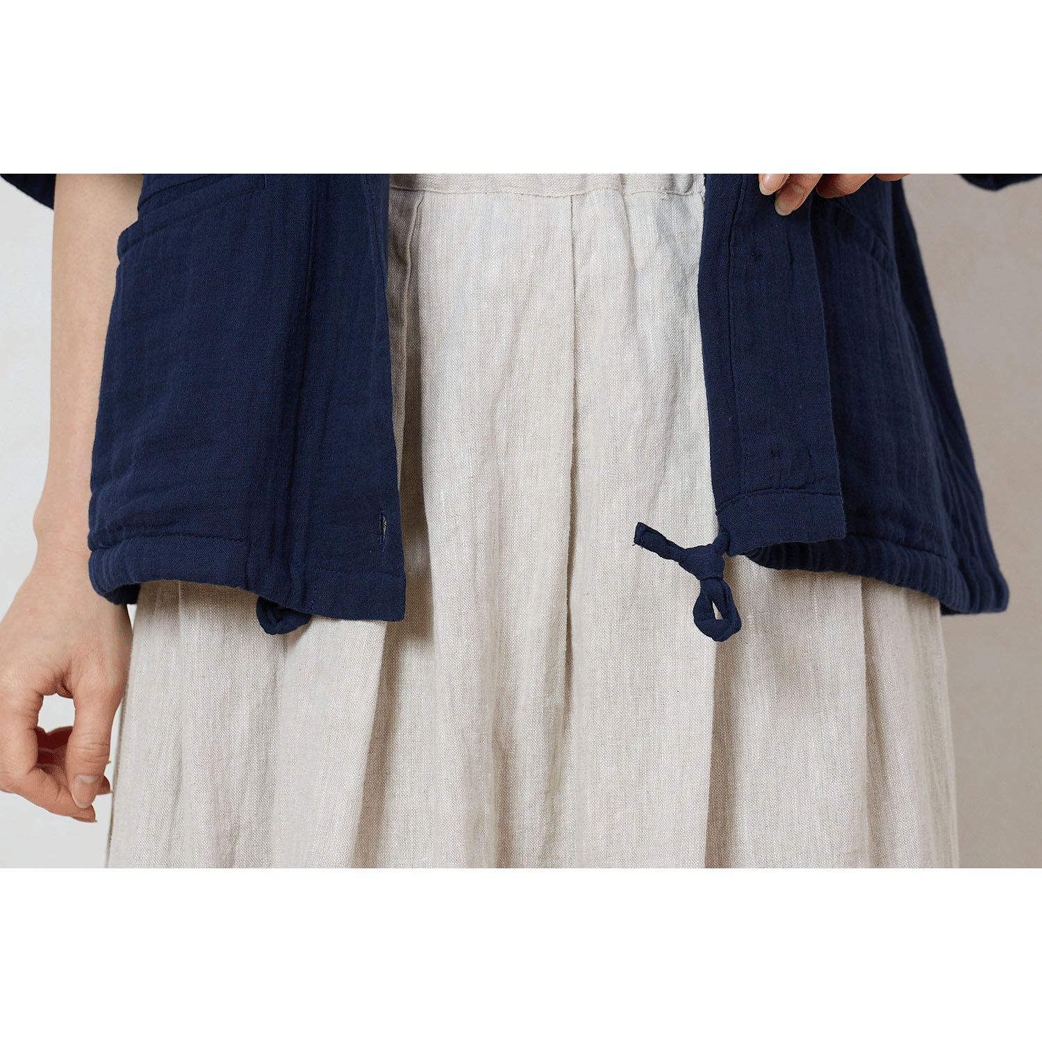 le ciel コットンガーゼパーカー - 画像12