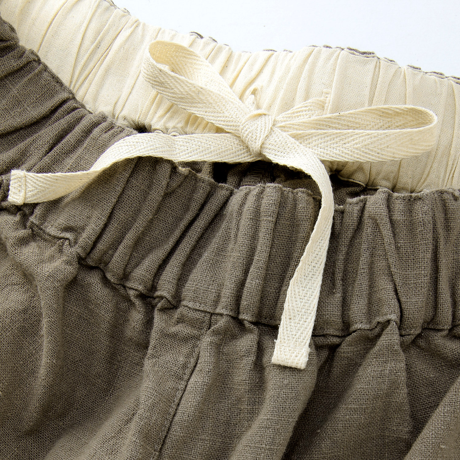 le ciel 麻綿平織パンツ - 画像5