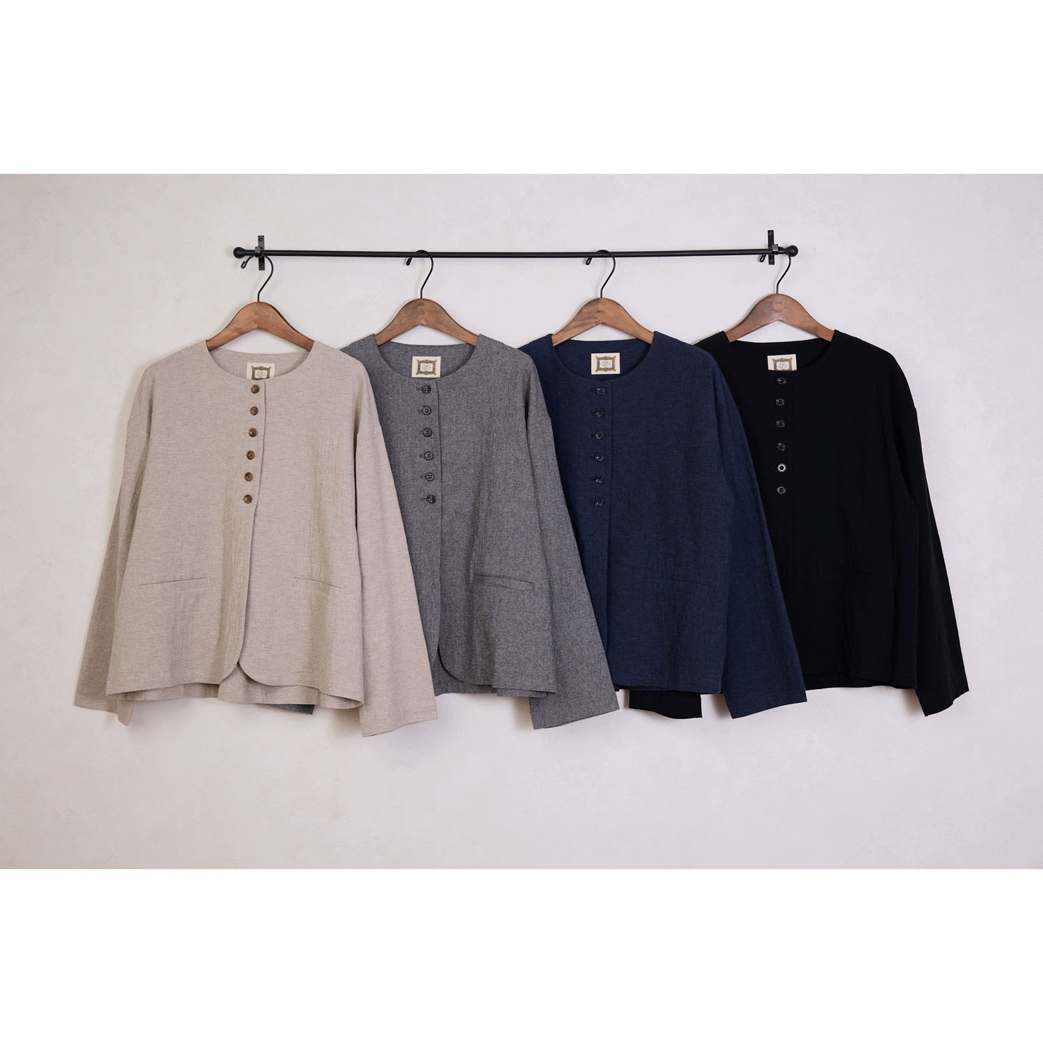 le ciel コットンシャンブレージャケット - 画像2