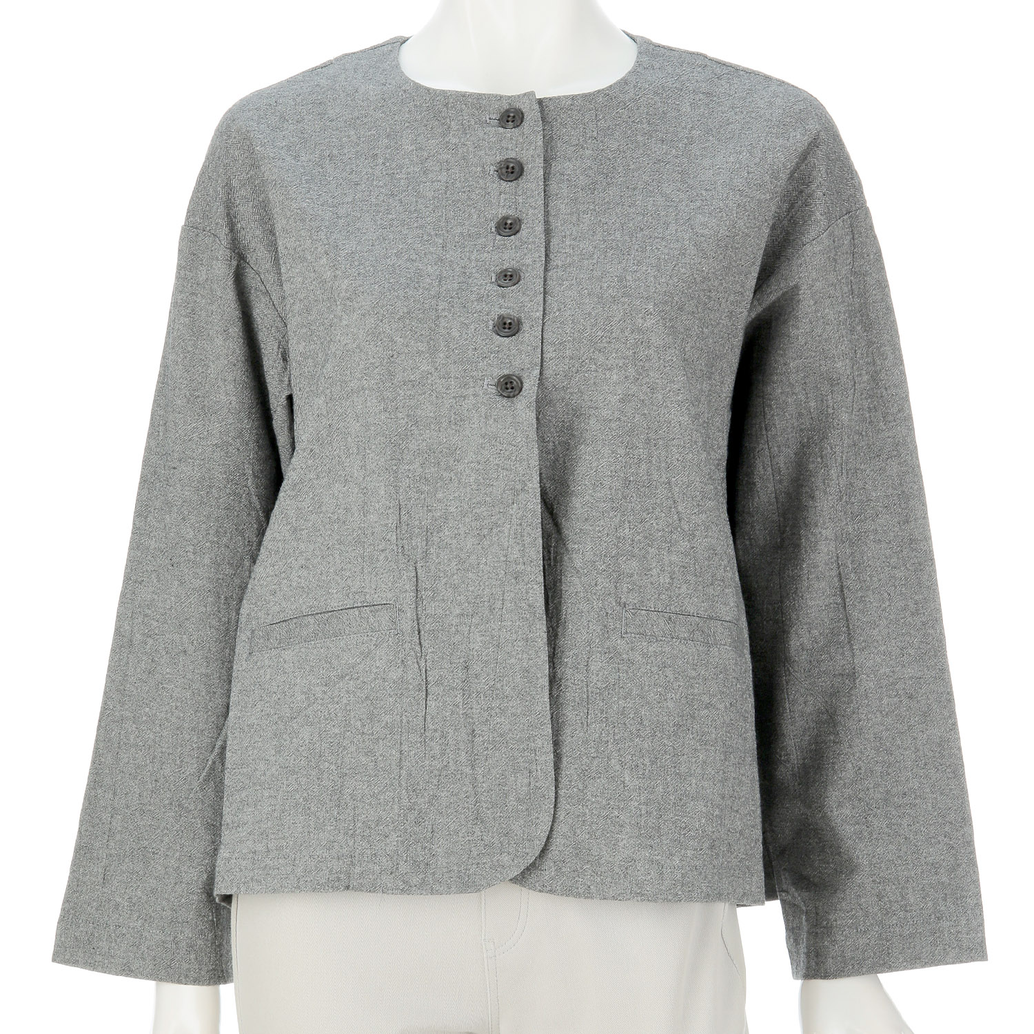 le ciel コットンシャンブレージャケット - 画像3