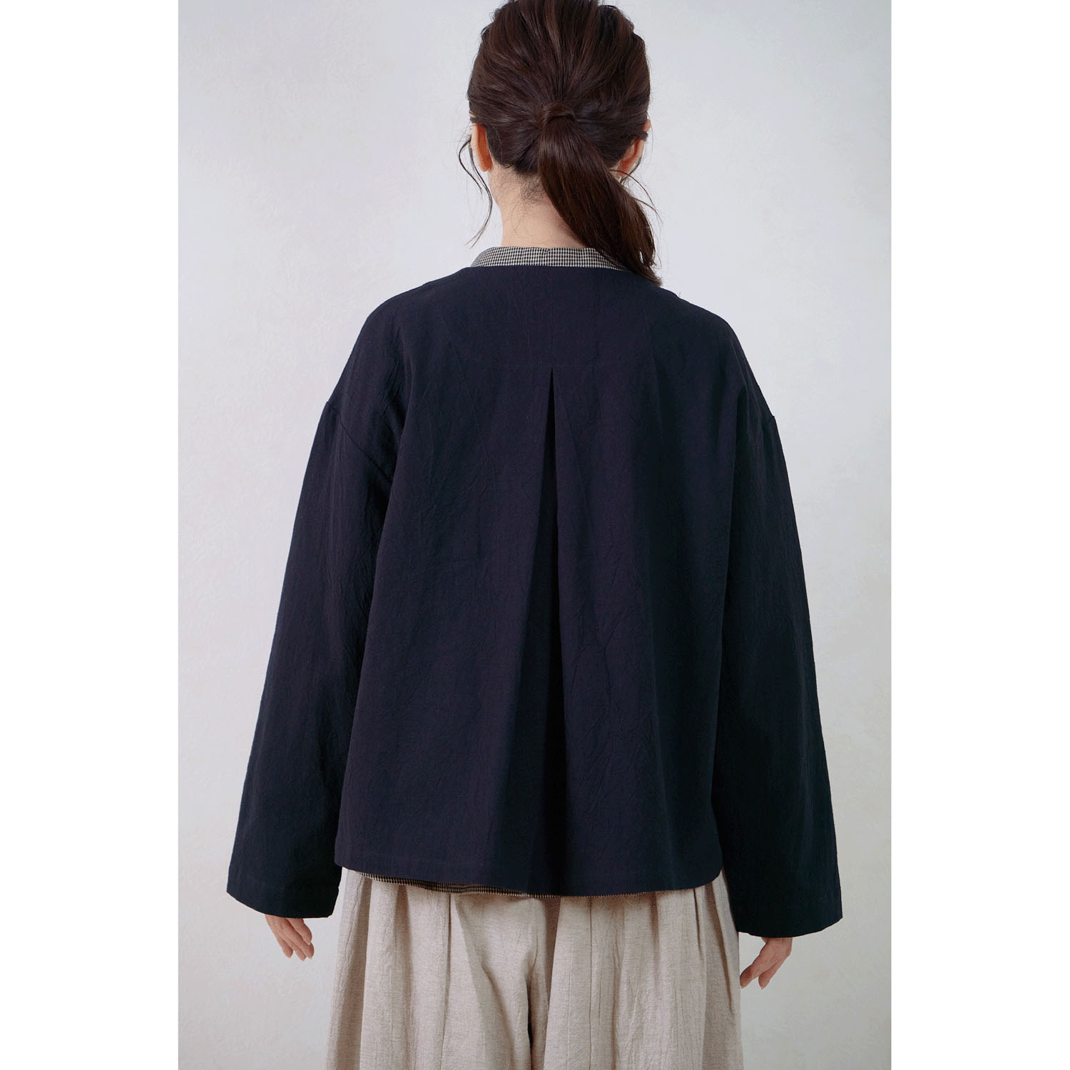 le ciel コットンシャンブレージャケット - 画像5