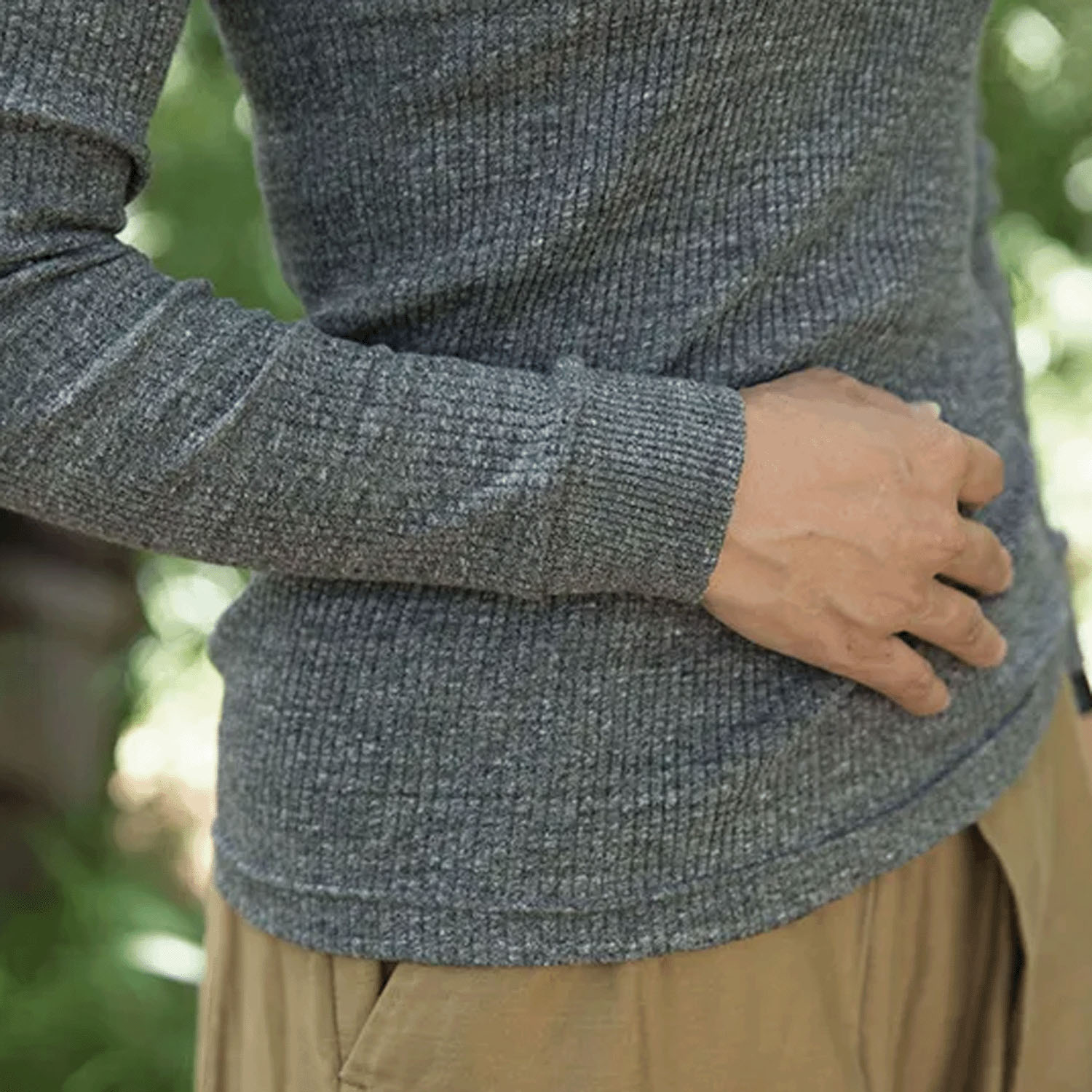 天衣無縫 コットンリブタートルネック - 画像9