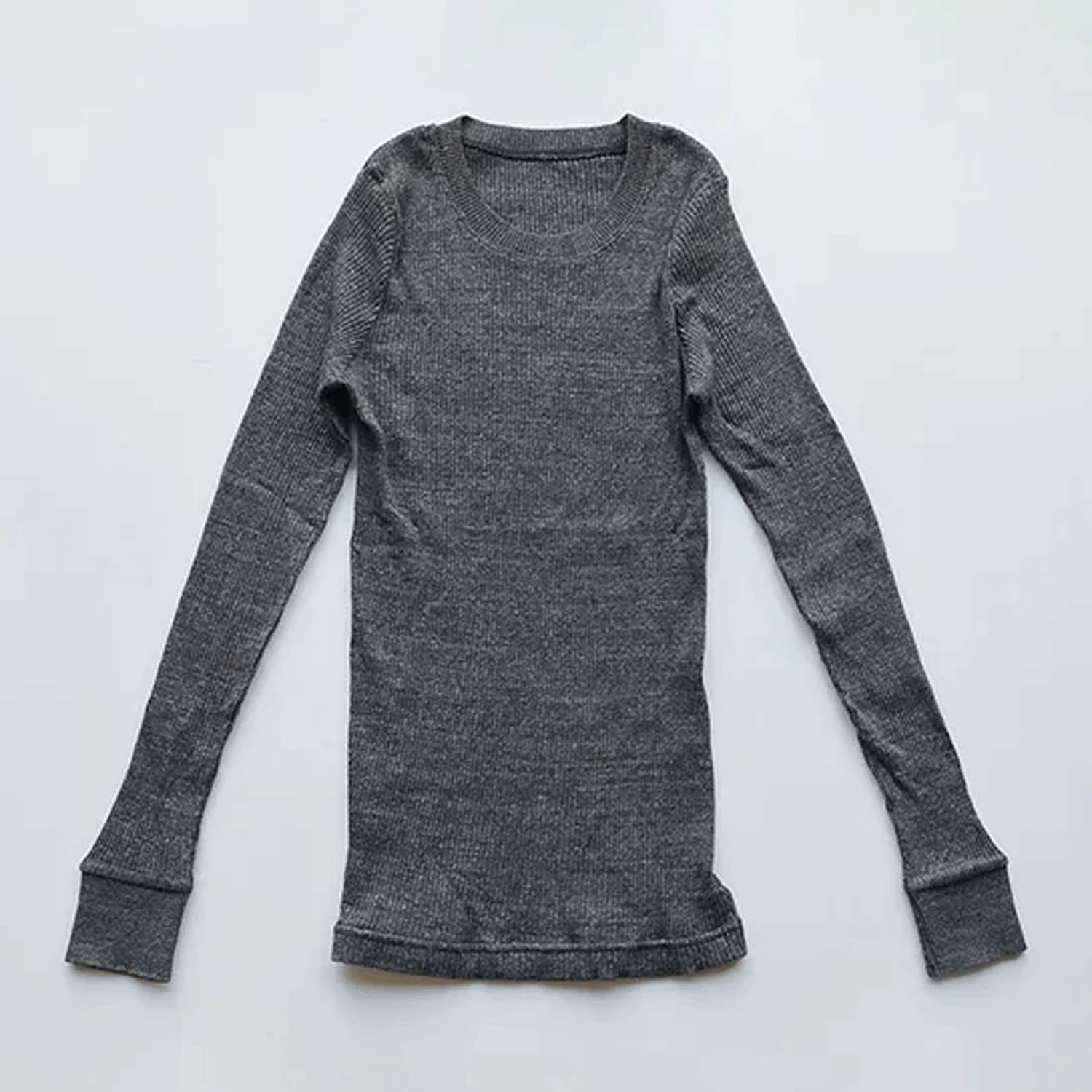 天衣無縫 コットンリブクルーネック - 画像8