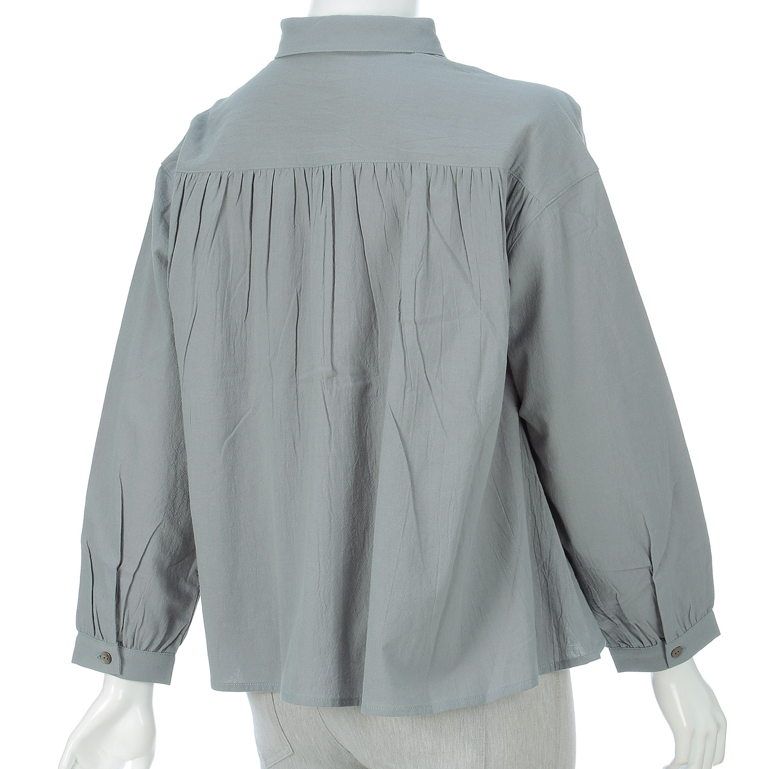 le ciel de demain コットンローンブラウス - 画像11