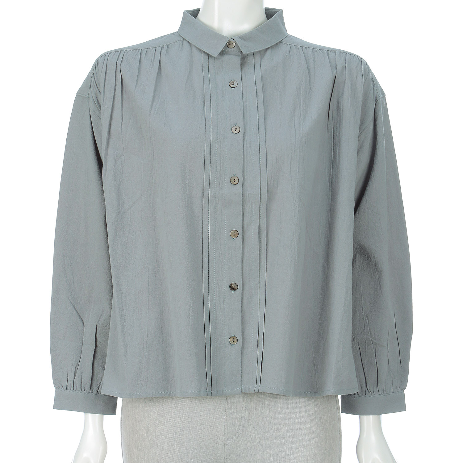 le ciel de demain コットンローンブラウス - 画像10