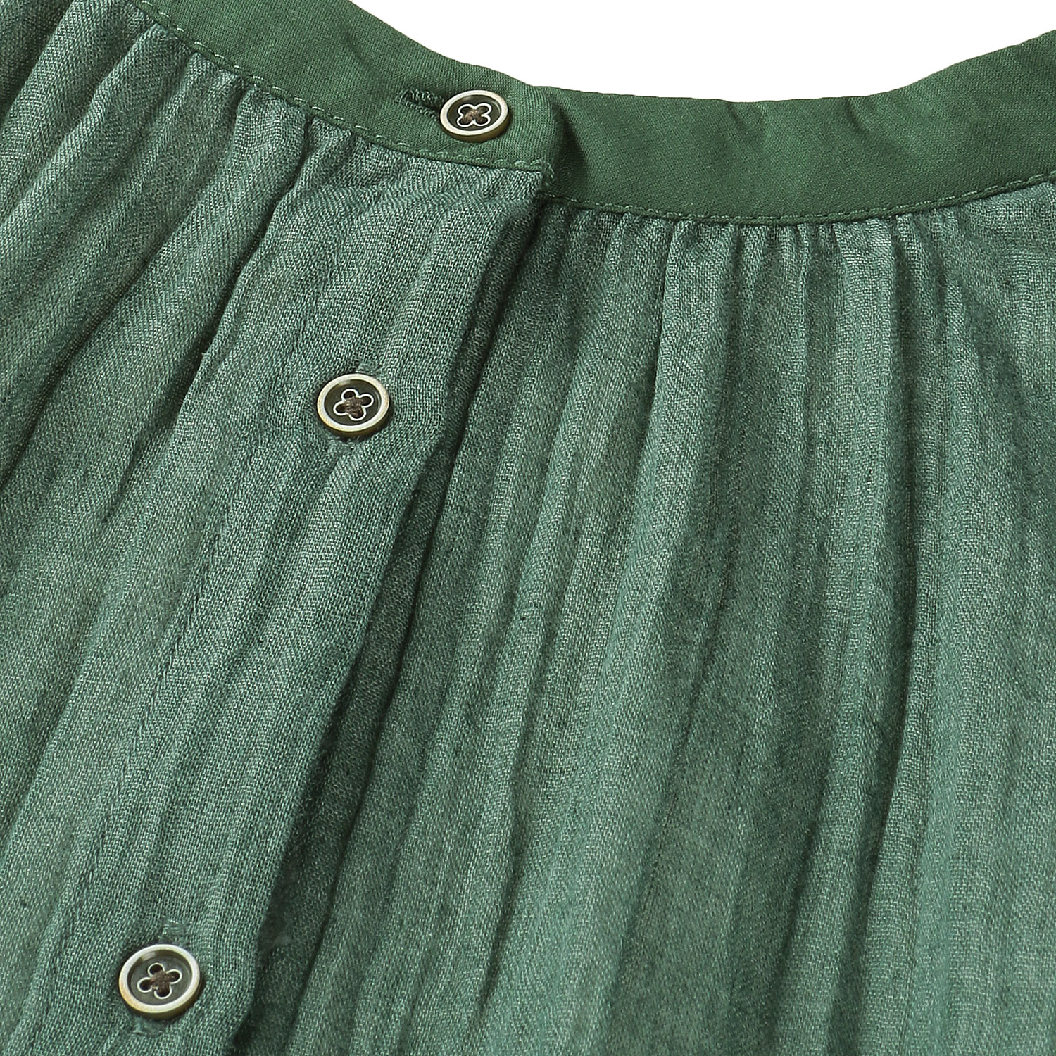 le ciel a tempsdoux 綿混シャンブレーブラウス - 画像11