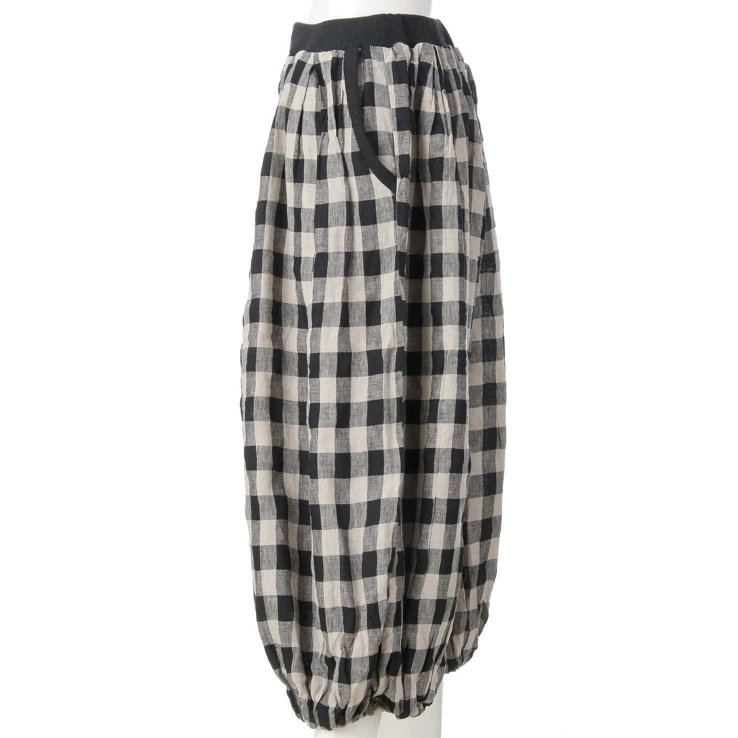 ubasoku 裾ゴムボリュームパンツ - 画像7