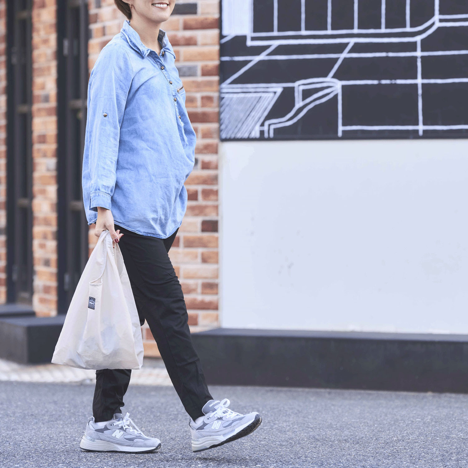 OMCC SHOPPING BAG NATURAL RIPSTOP Sサイズ - 画像2