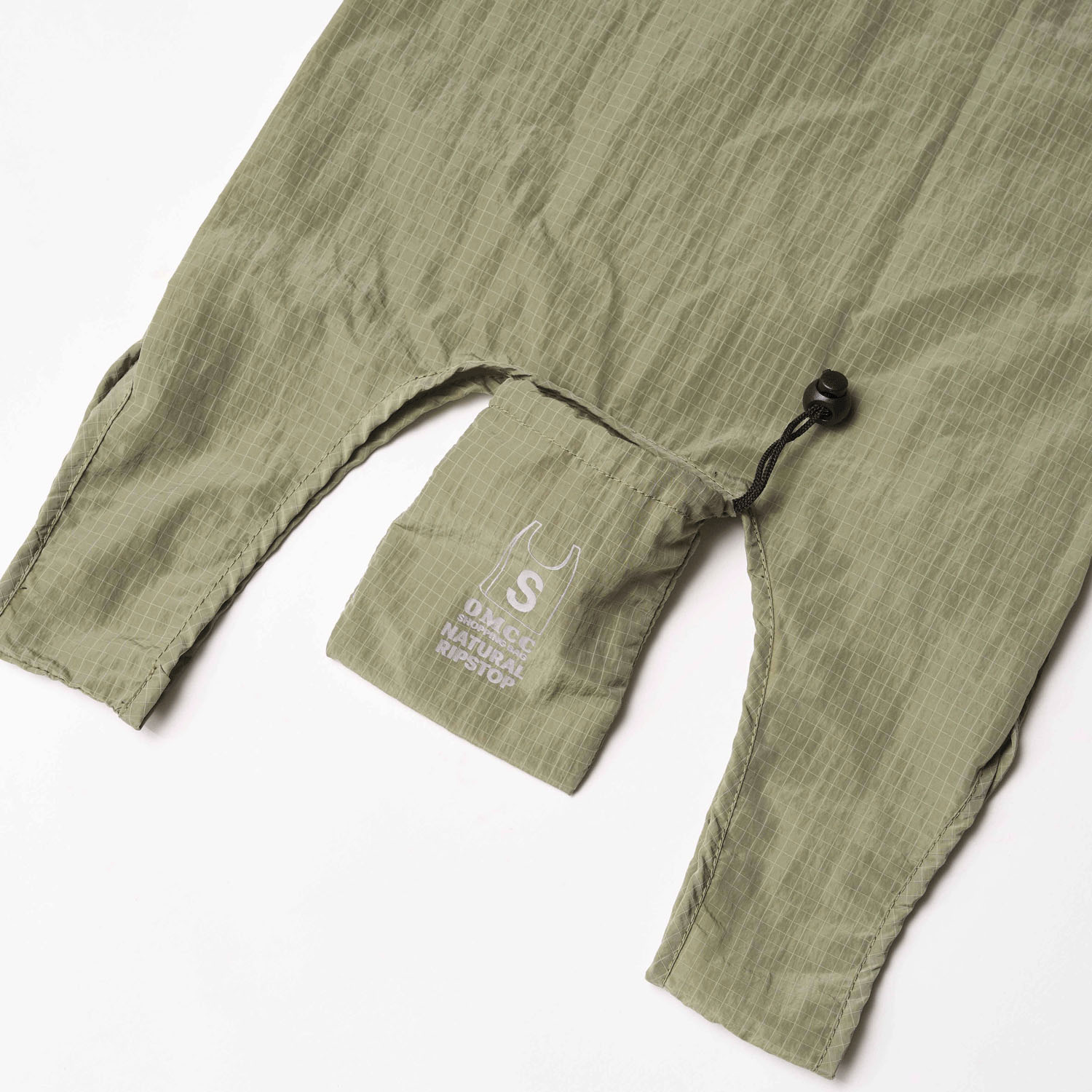 OMCC SHOPPING BAG NATURAL RIPSTOP Sサイズ - 画像10