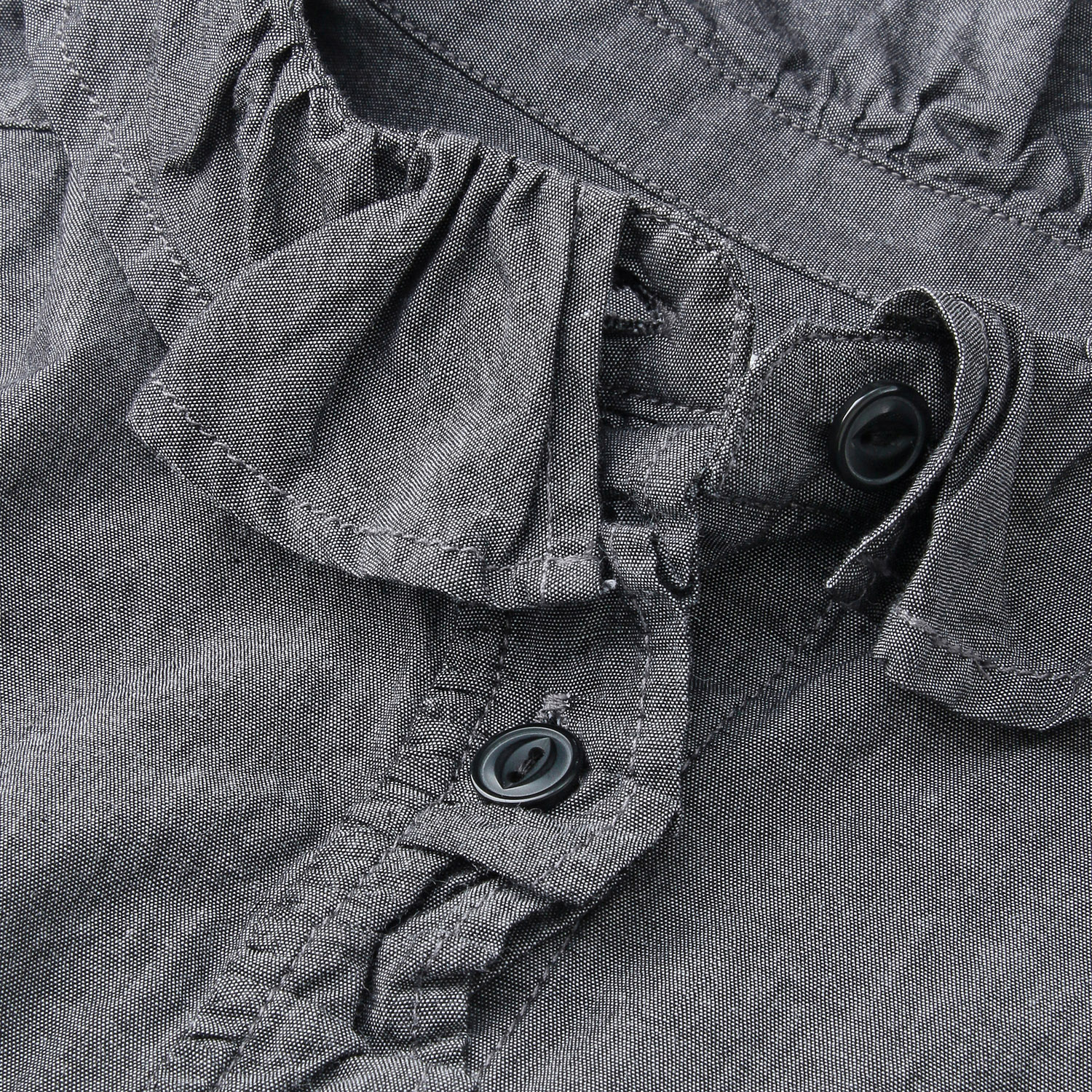 【新ブランド】VAMU フリルカラーブラウス - 画像6