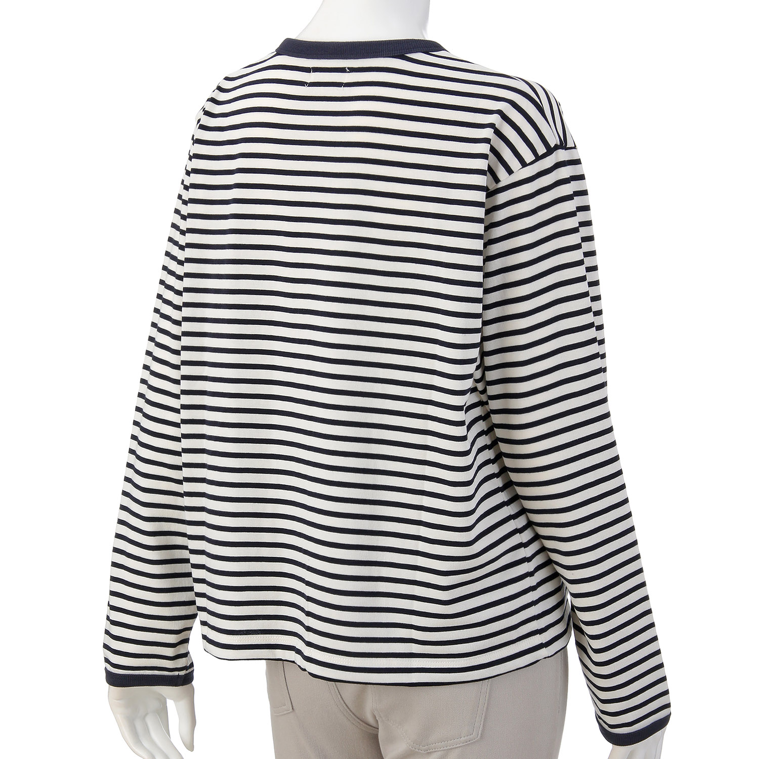 【新ブランド】VAMU ボーダーカットカーディガン - 画像3