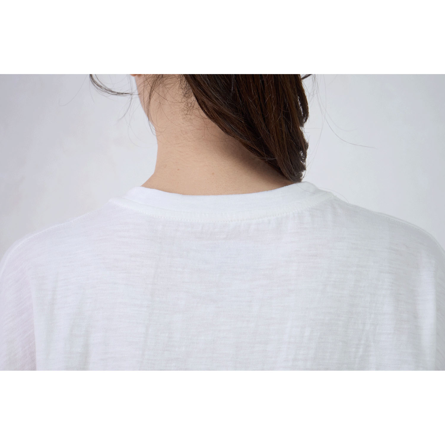 le ciel スラブ天竺 植物柄プリントTシャツ - 画像6
