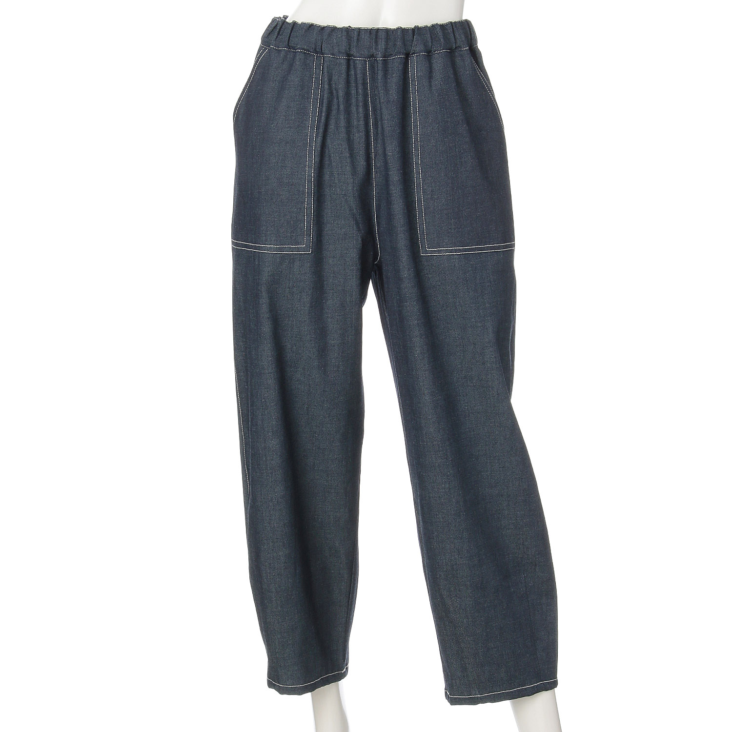 homeworking 裾ダーツパンツ - 画像2