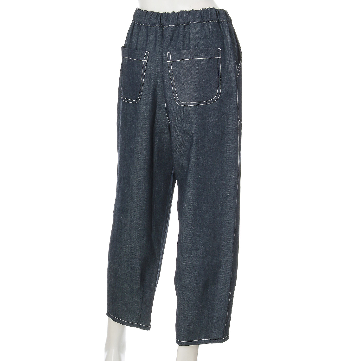 homeworking 裾ダーツパンツ - 画像4