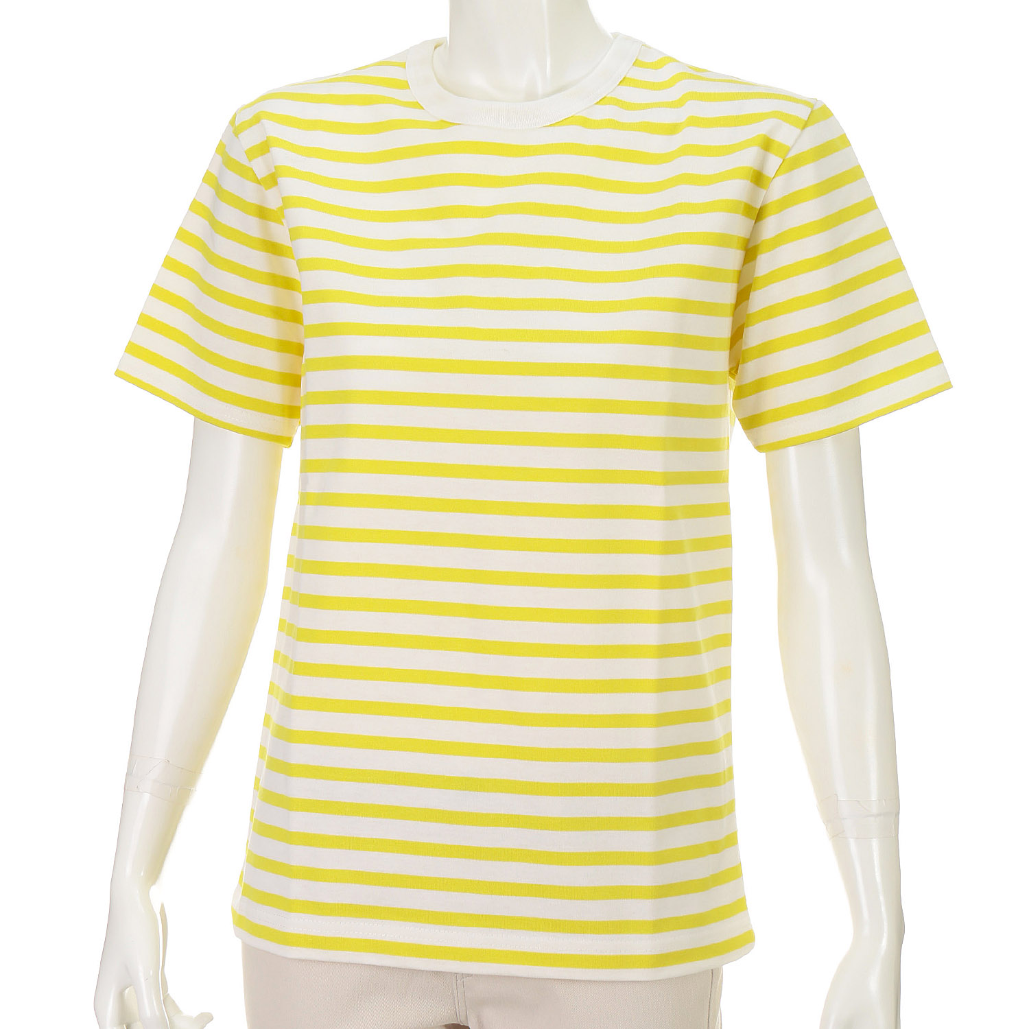 AUG 半袖ボーダークルーネックTシャツ - 画像9