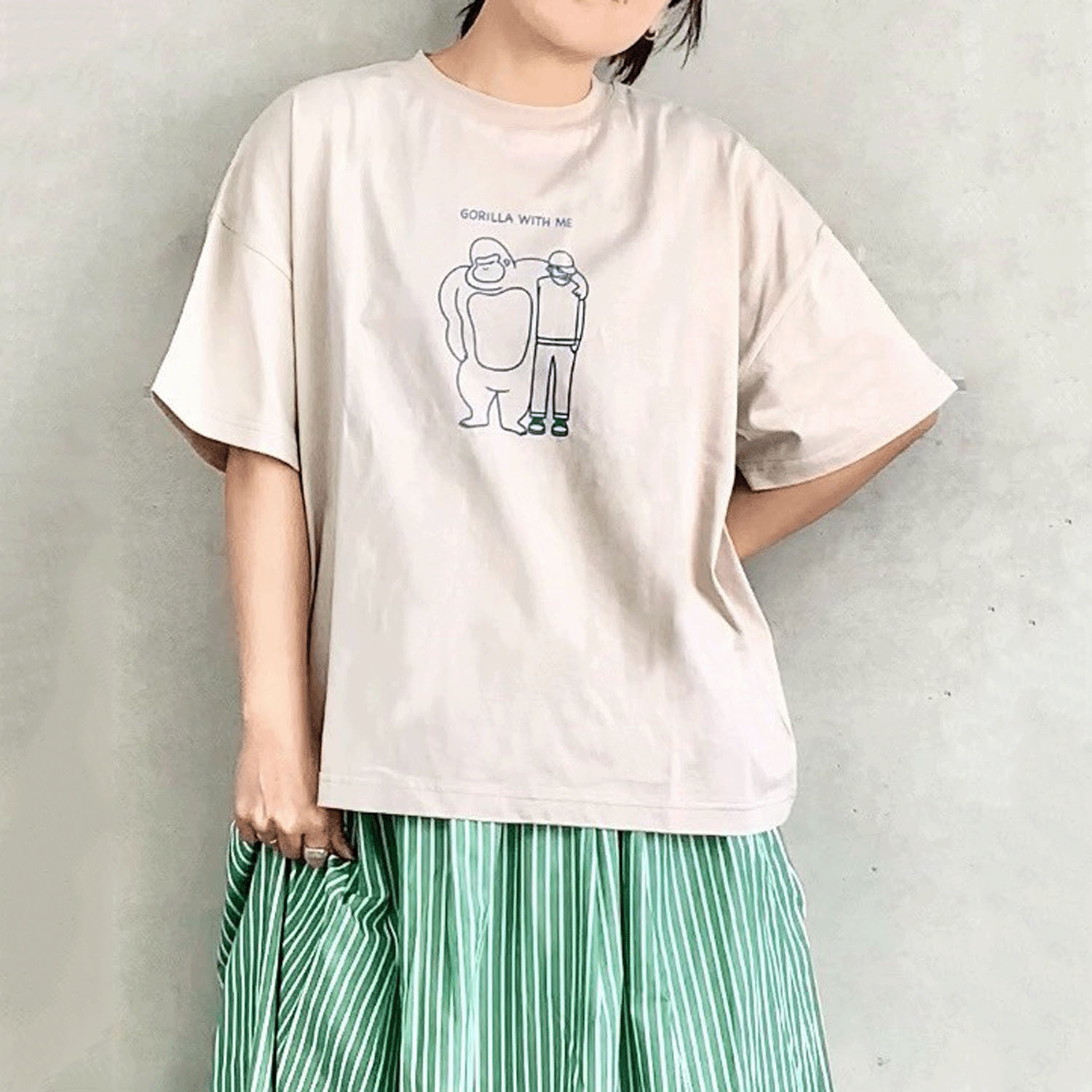 AUG ゴリラウィズミーT