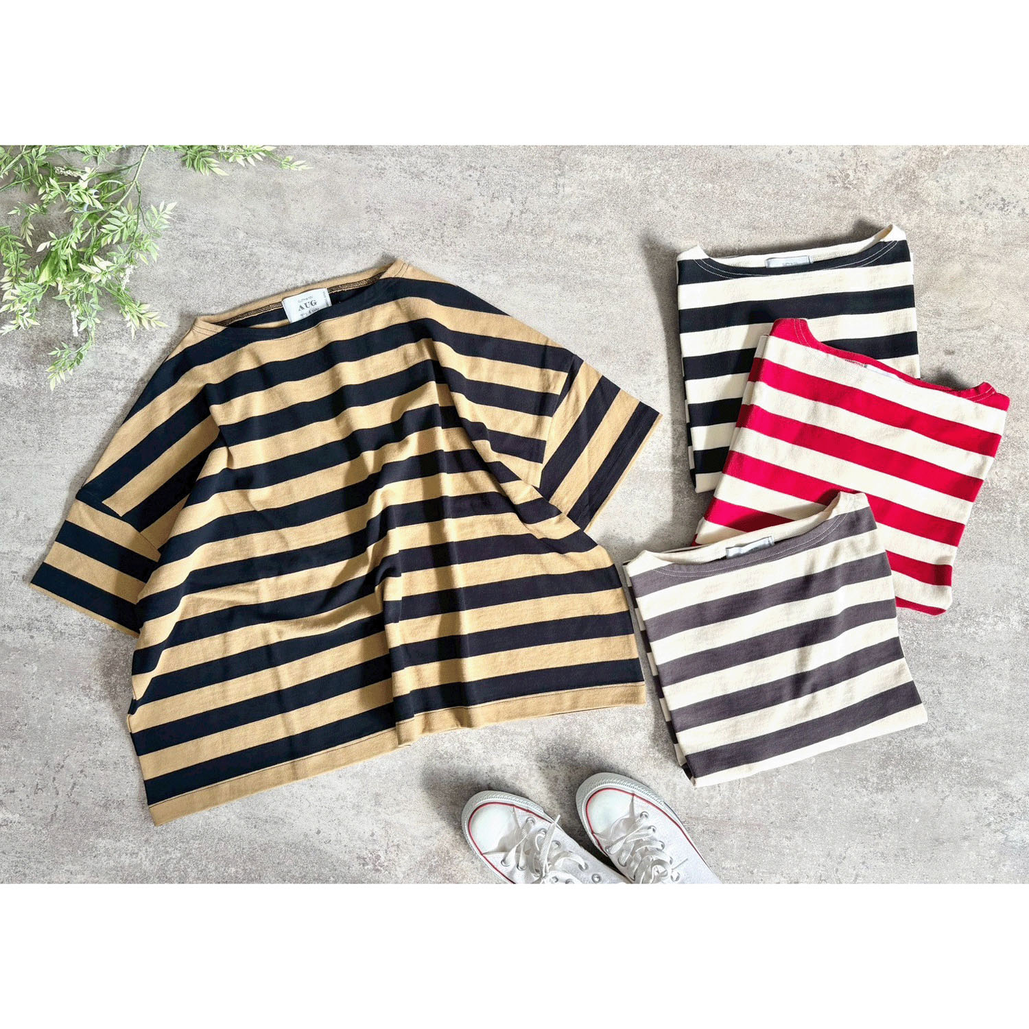 AUG 太ボーダーボートNワイドTee - 画像2