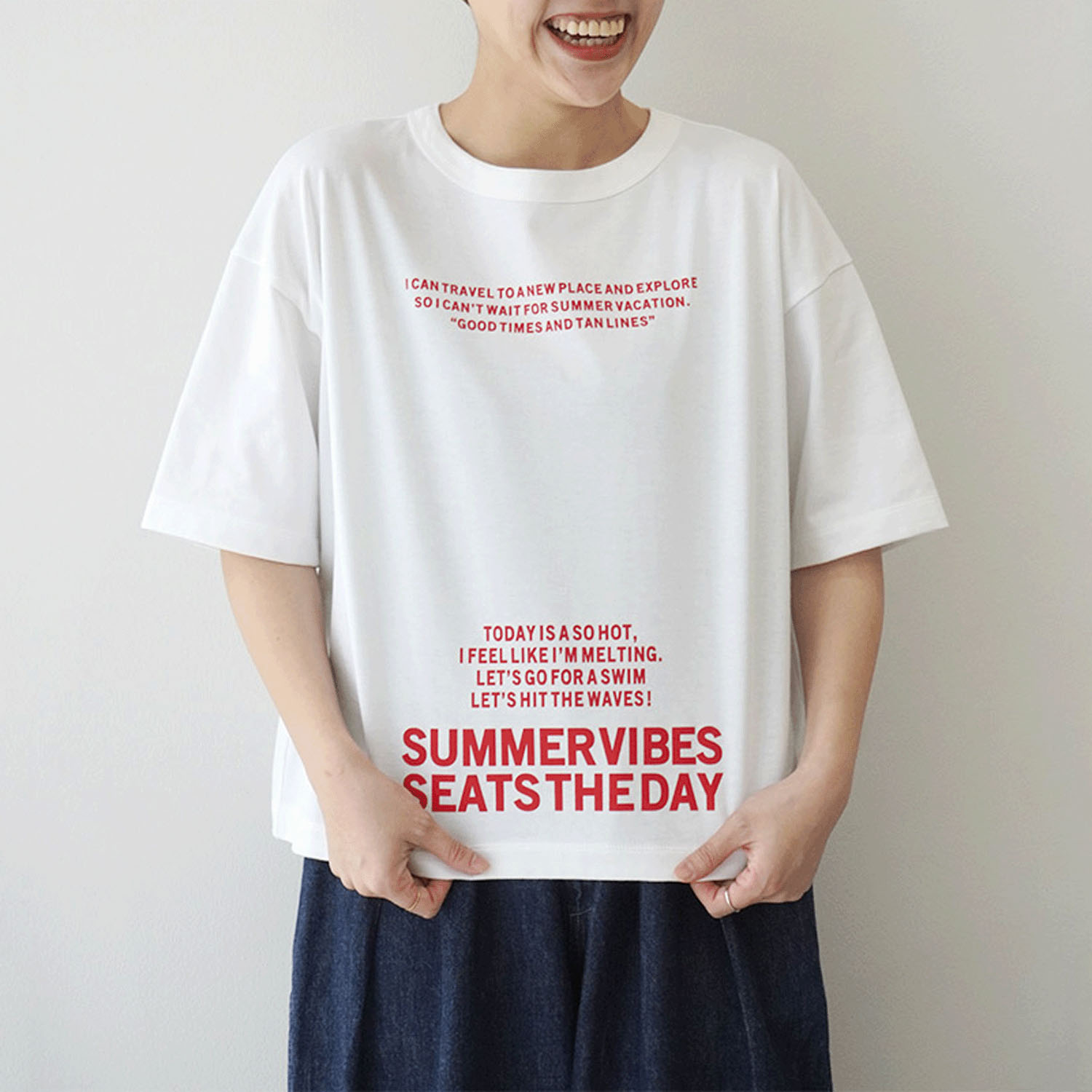 【Insta Live】mao made SUMMER DAYS TEE - 画像1