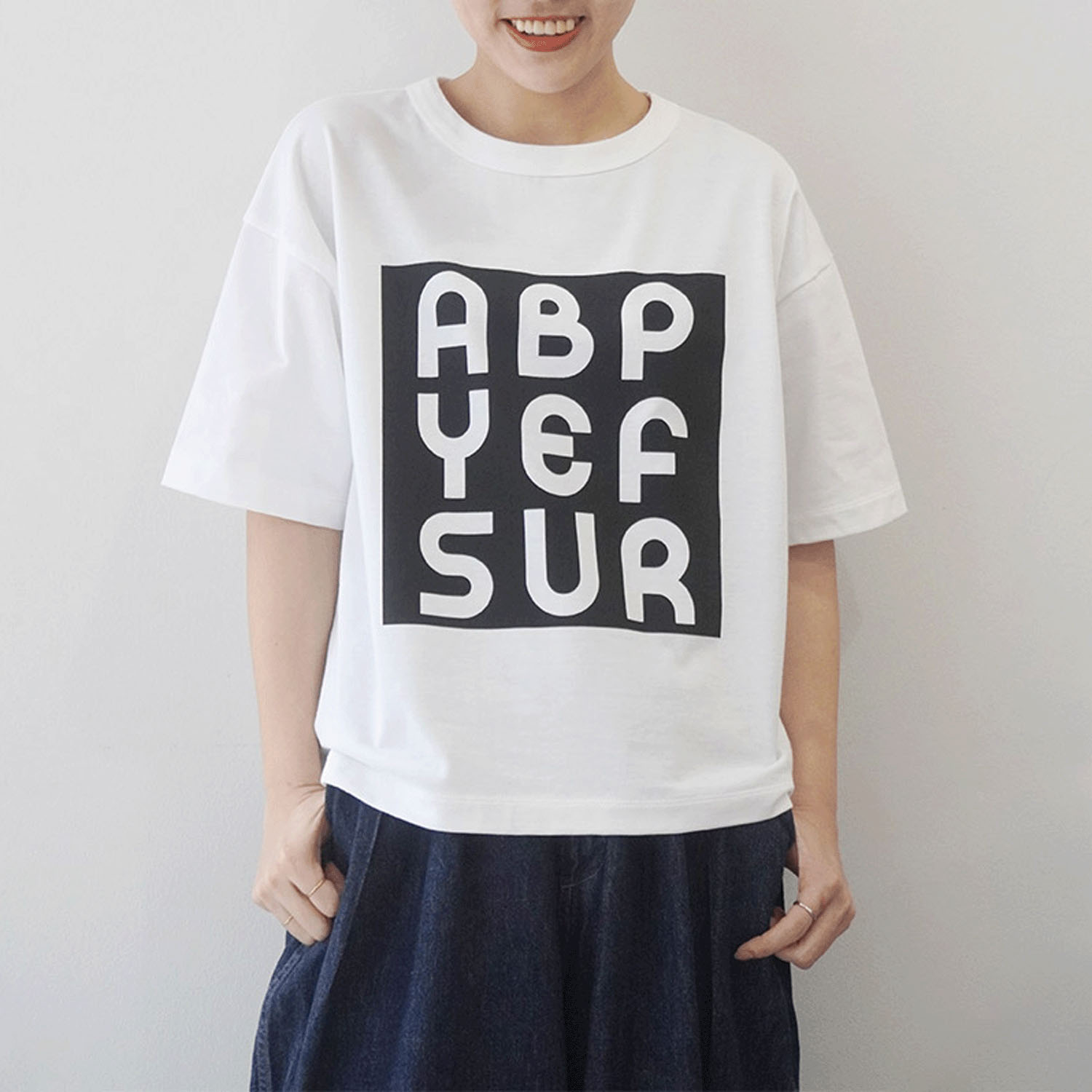 【Insta Live】mao made LOGO IN A SQUARE TEE - 画像2